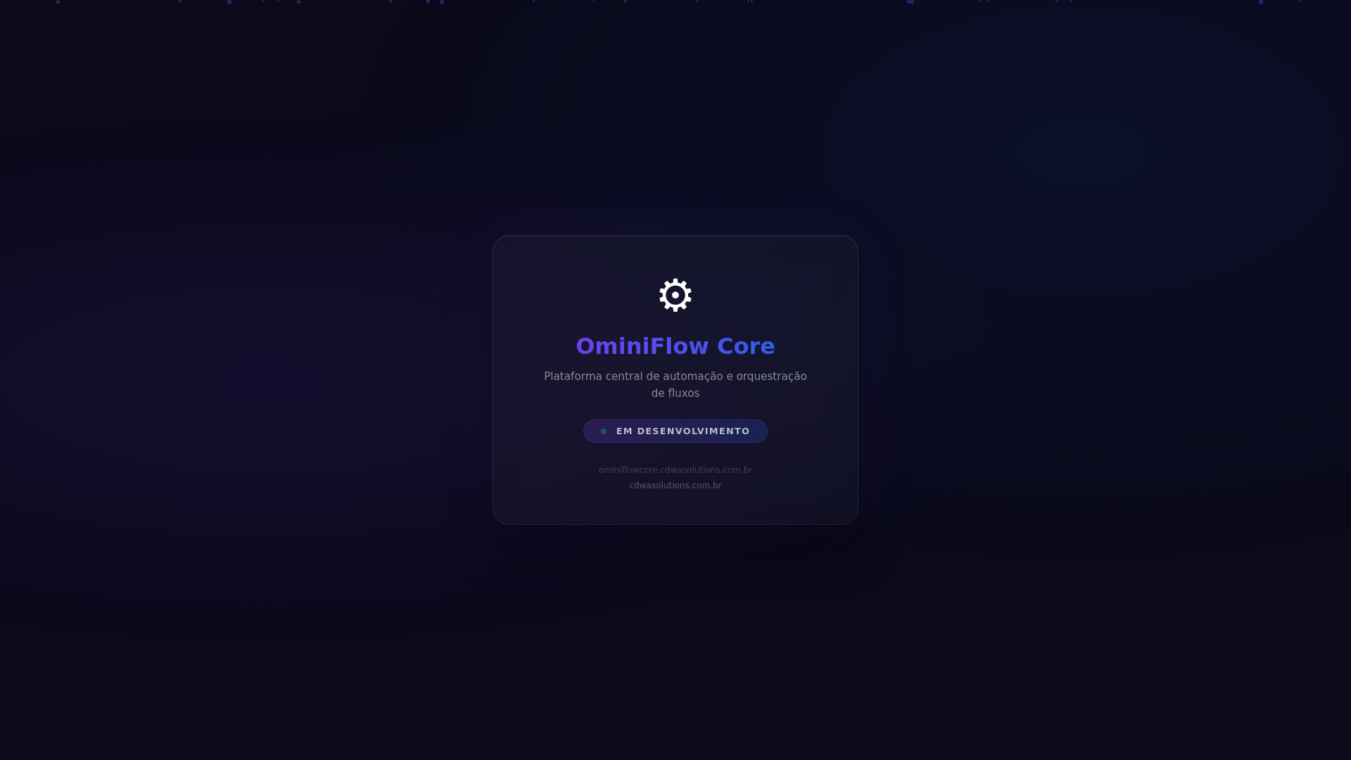 website screenshot of https://ominiflowcore.online/