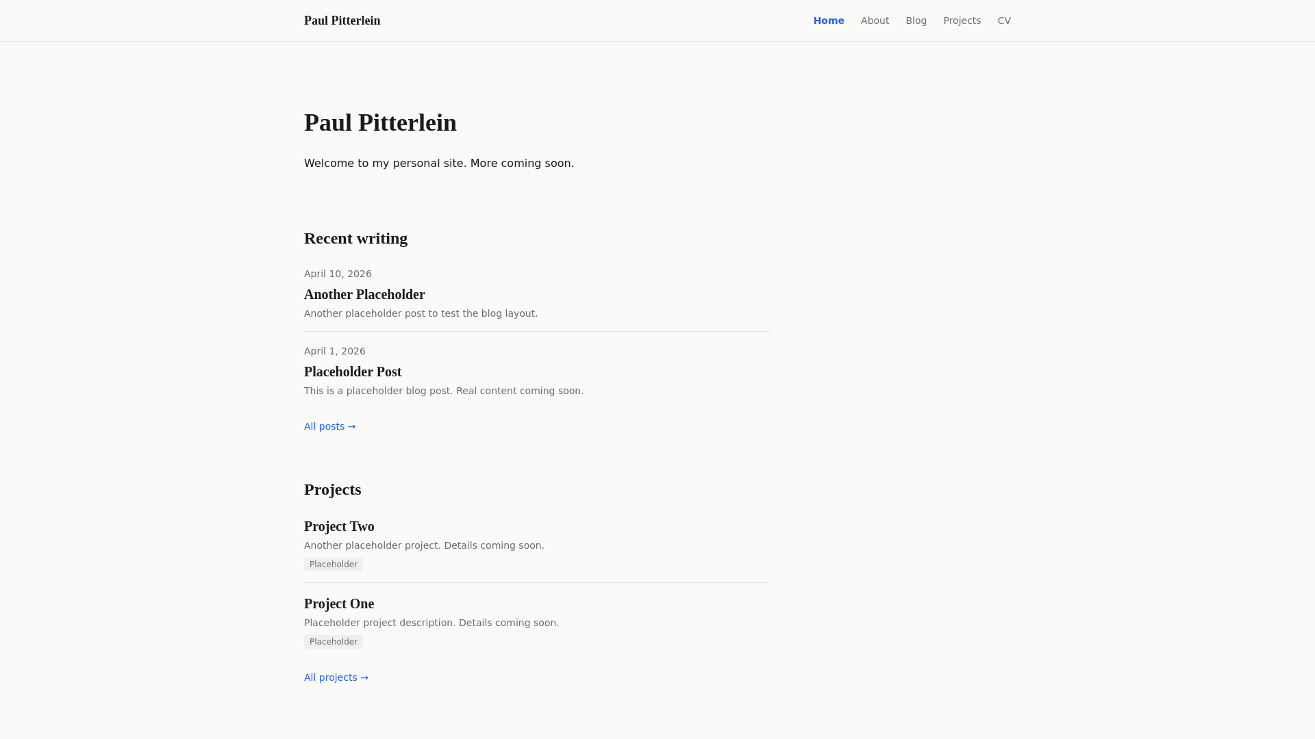 website screenshot of https://pitterlein-com.pages.dev/
