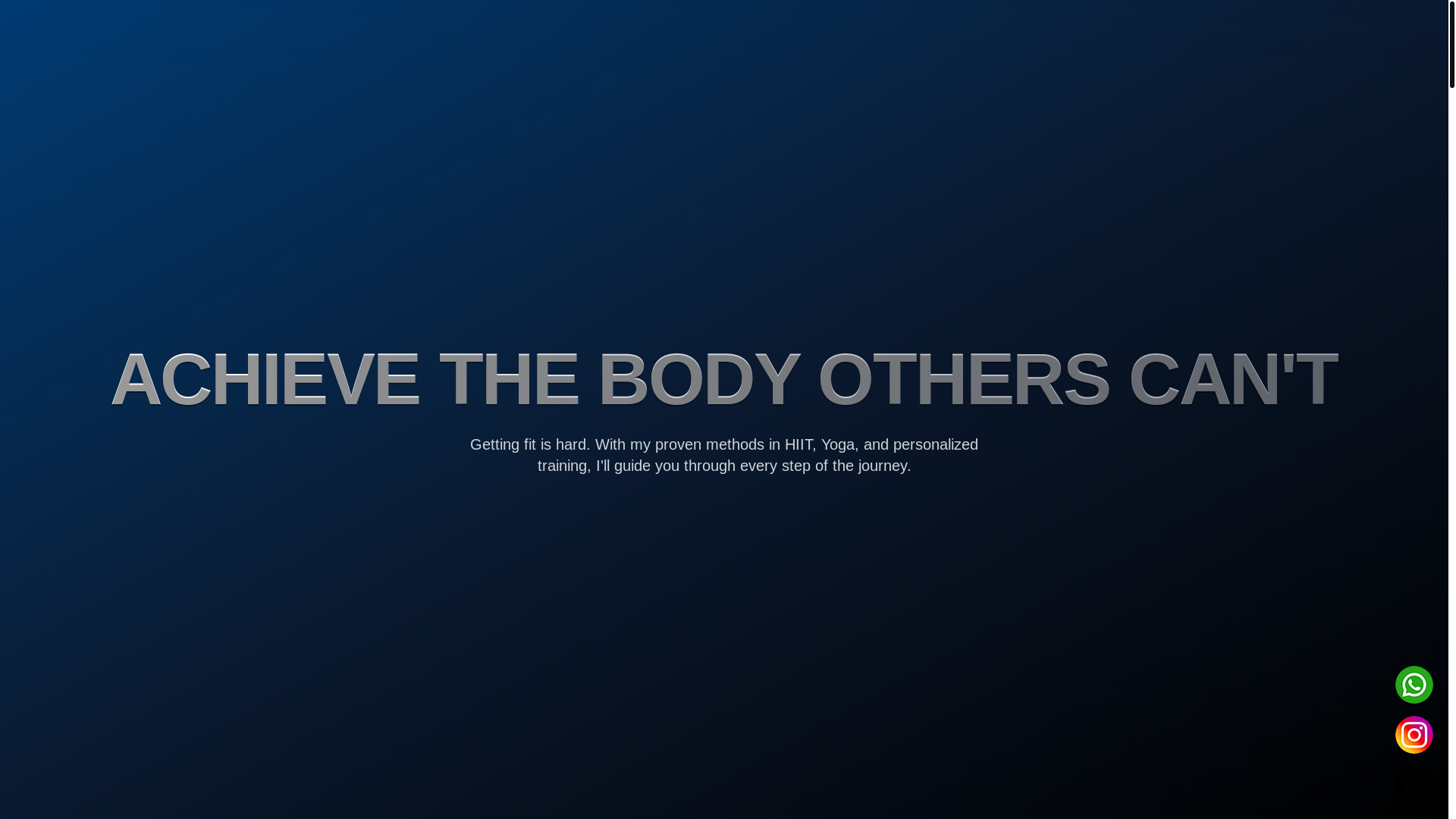 website screenshot of https://hardtogetfit.co.za/