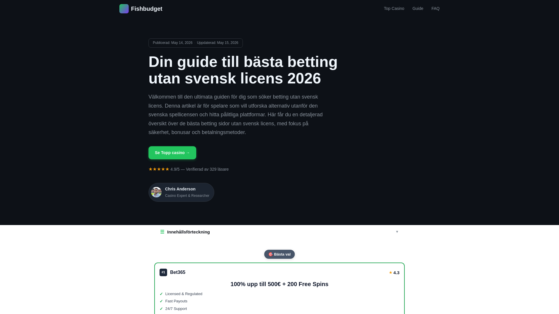 website screenshot of https://fishbudget-com.pages.dev/