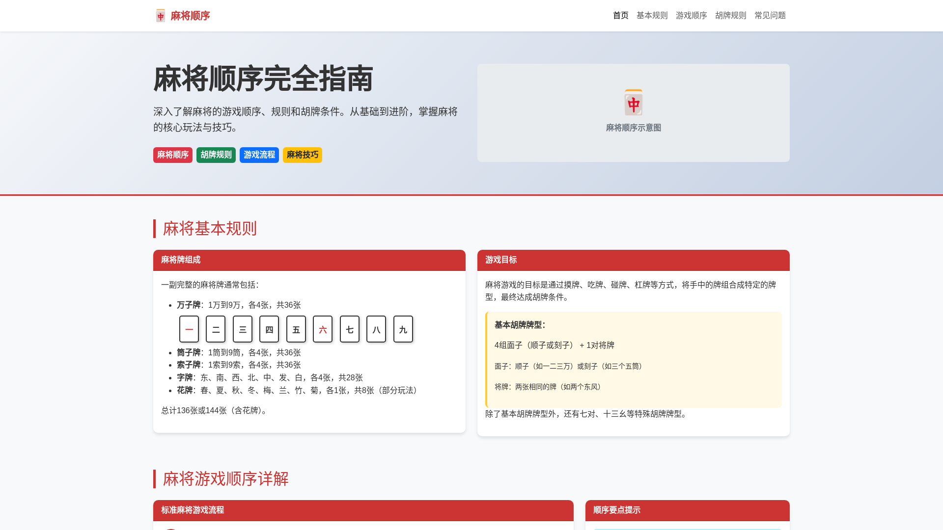 website screenshot of https://majangshunxu.com.cn/