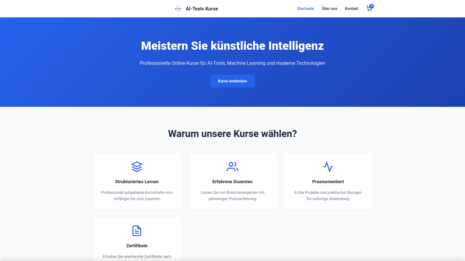 website screenshot of https://aiskillslab2.info/