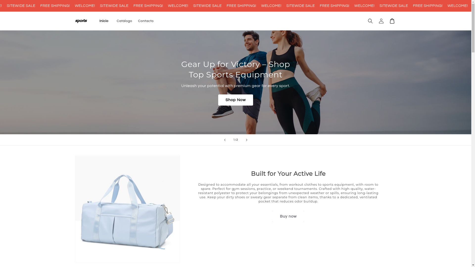 website screenshot of https://corefuelcompany.store/