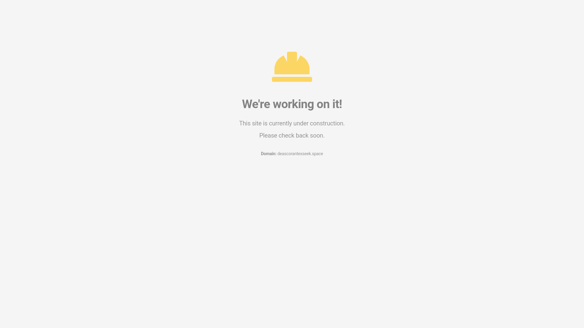 website screenshot of https://deascorantexseek.space/
