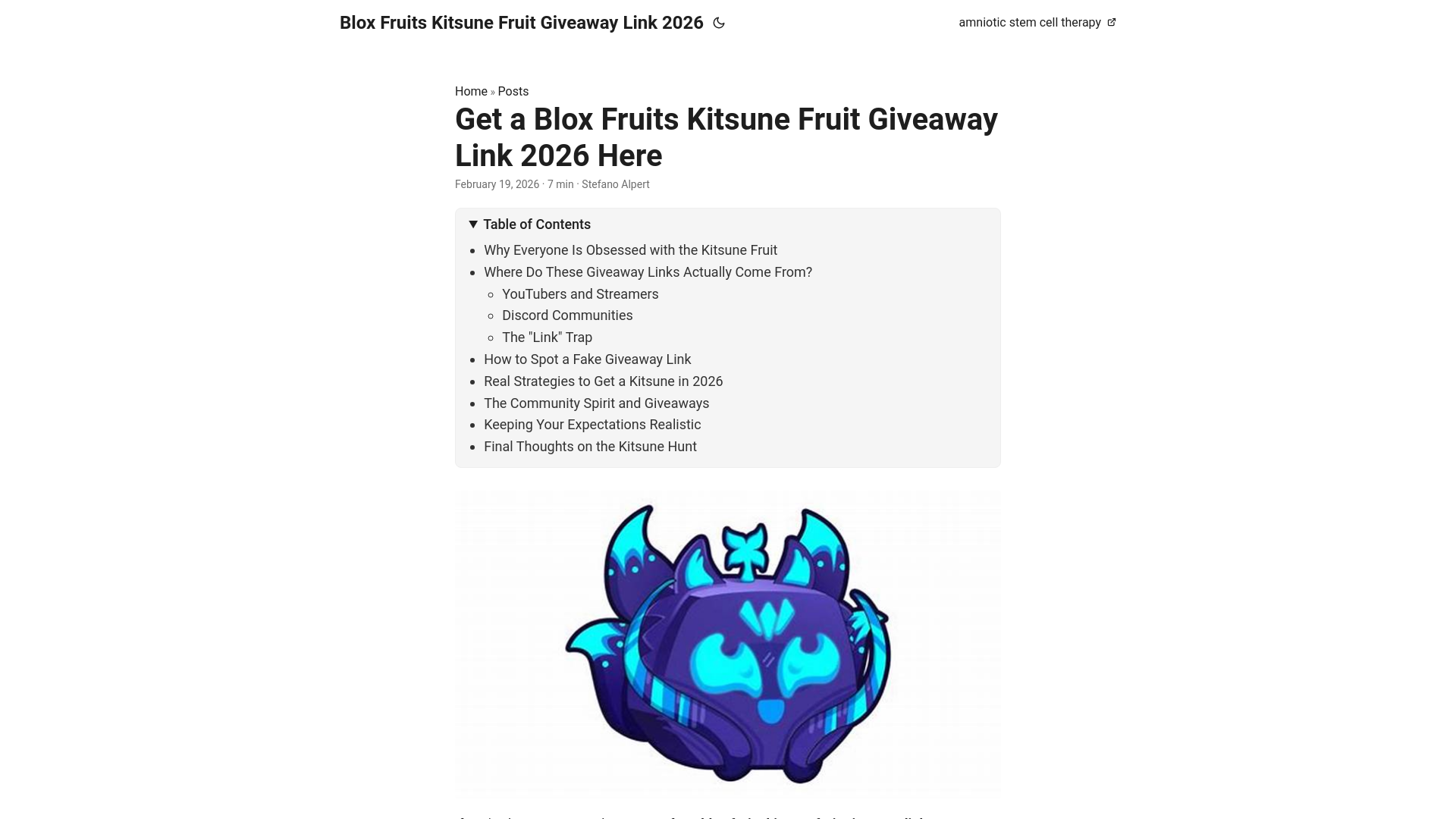 website screenshot of https://blox-fruits-kitsune-fruit-giveaway-link-2026.pages.dev/