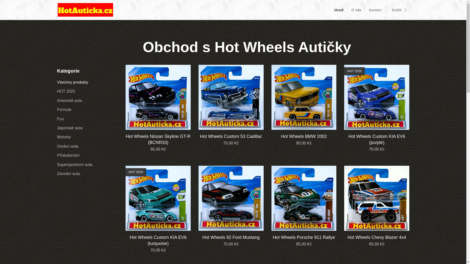 website screenshot of https://hotauticka.cz/