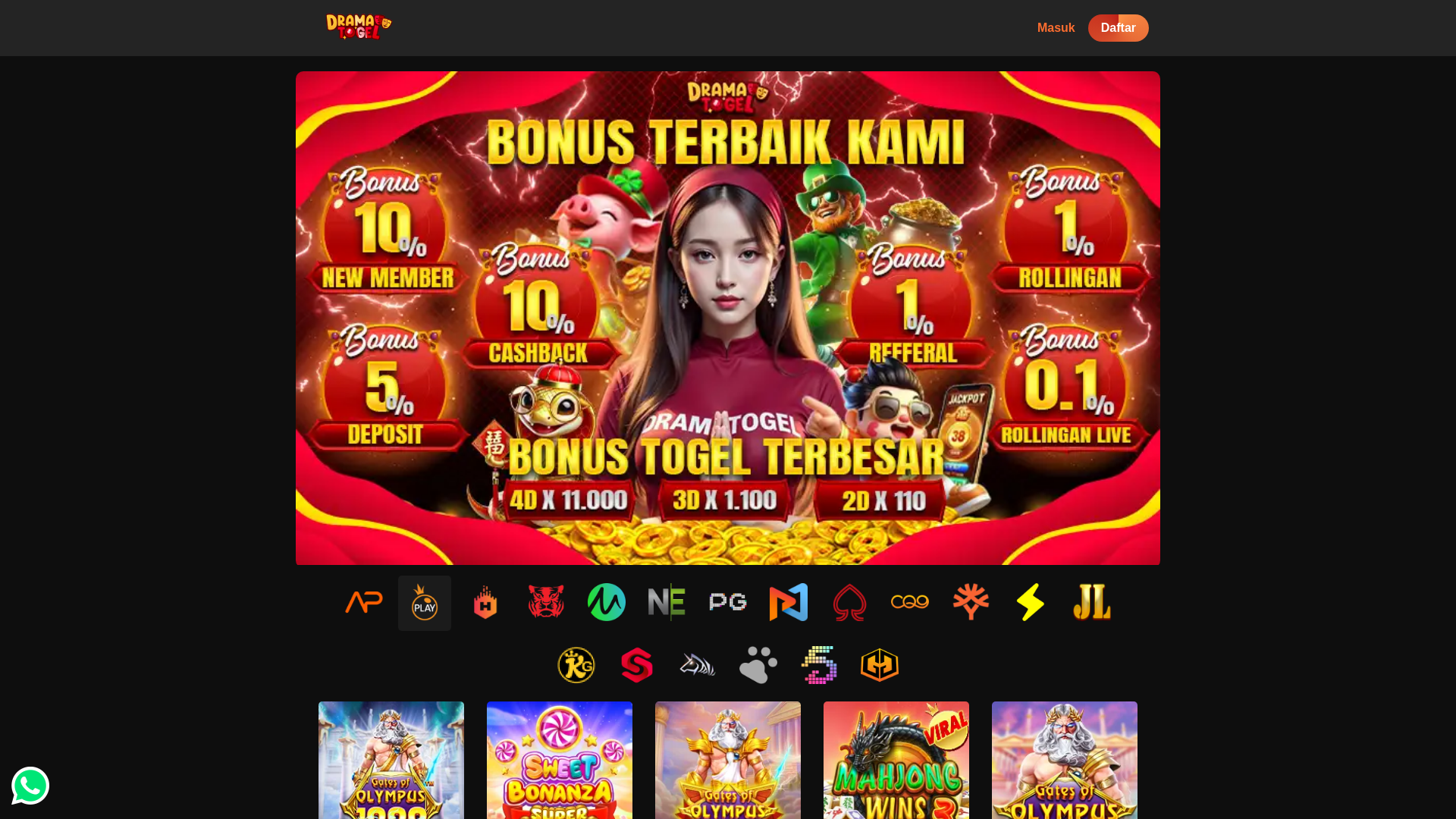 website screenshot of https://3xrtpdrama.pages.dev/