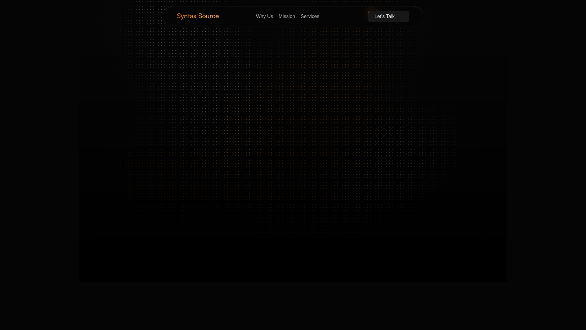 website screenshot of https://syntsrchq.com
