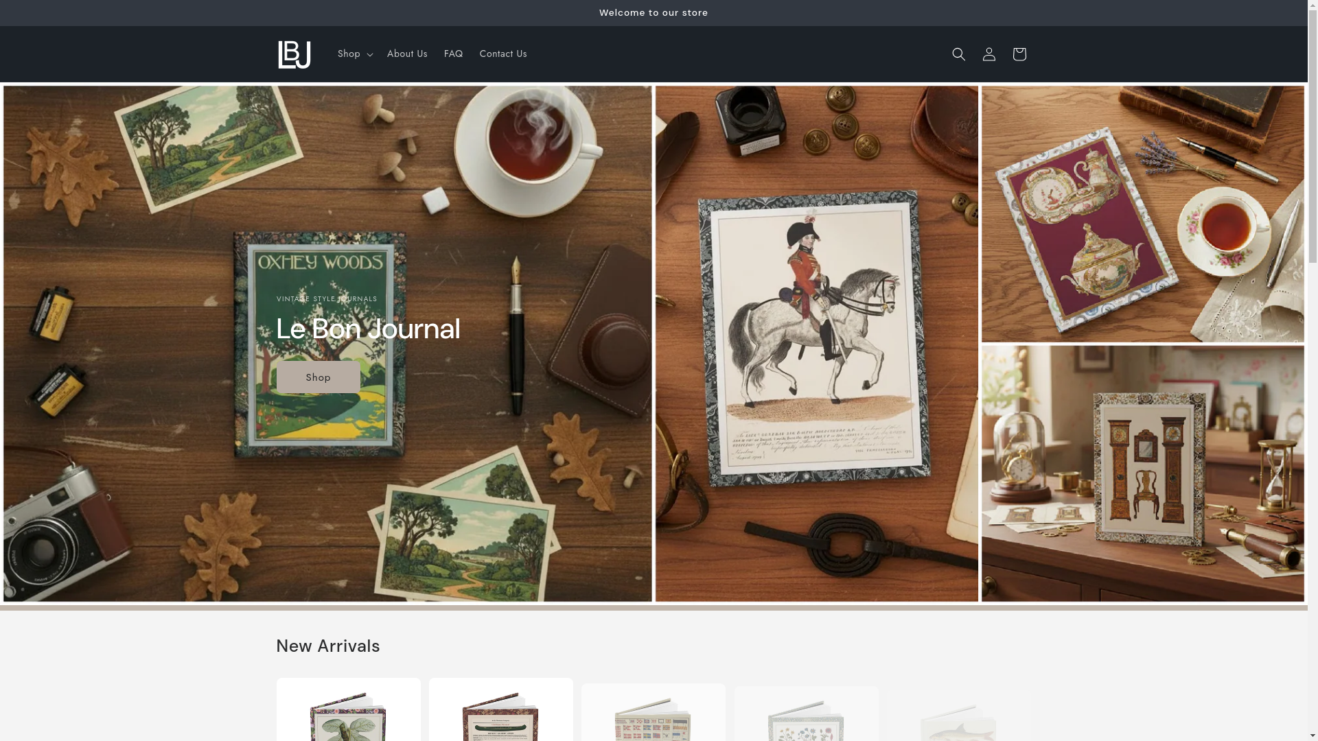 website screenshot of https://lebonjournal.com/