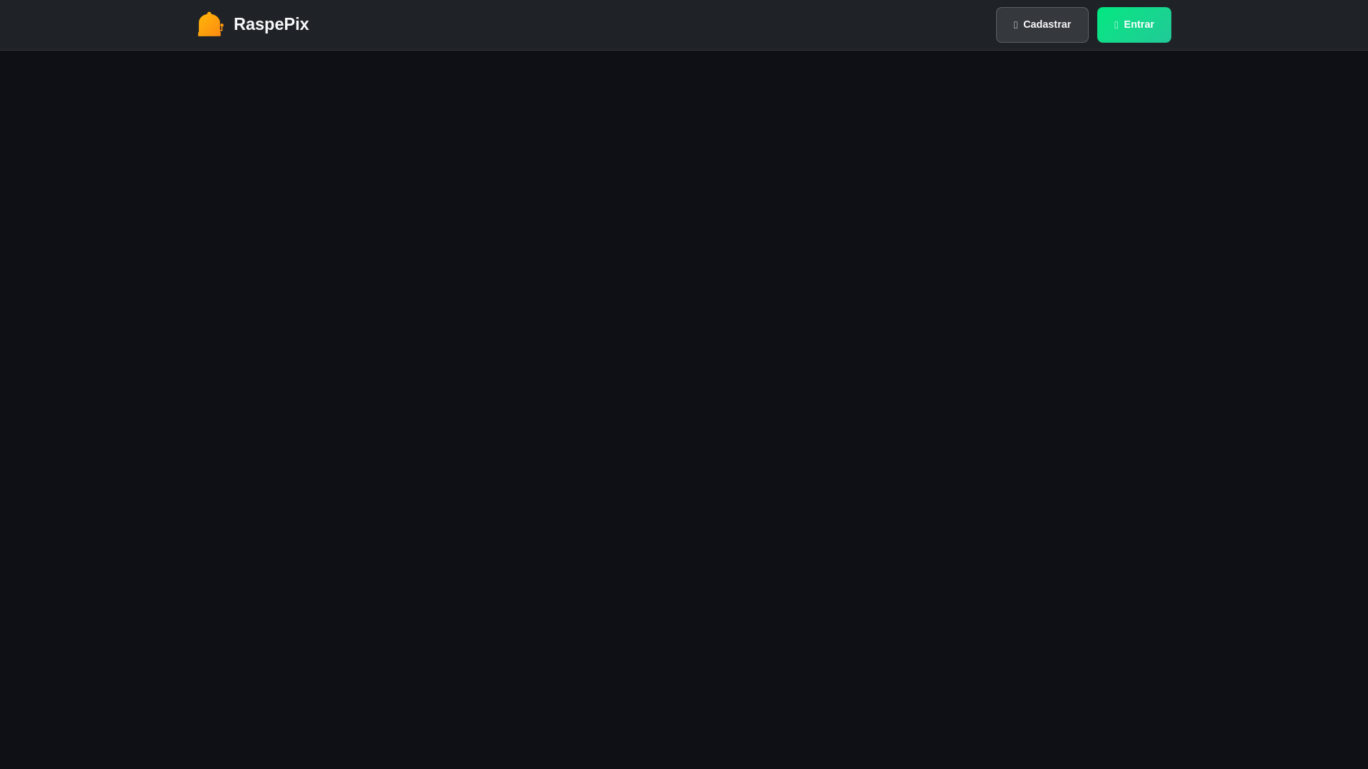 website screenshot of https://raspeeganhepix.site/
