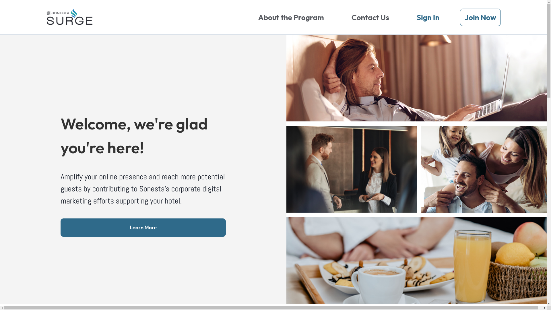 website screenshot of https://sonesta-microsite.pages.dev/