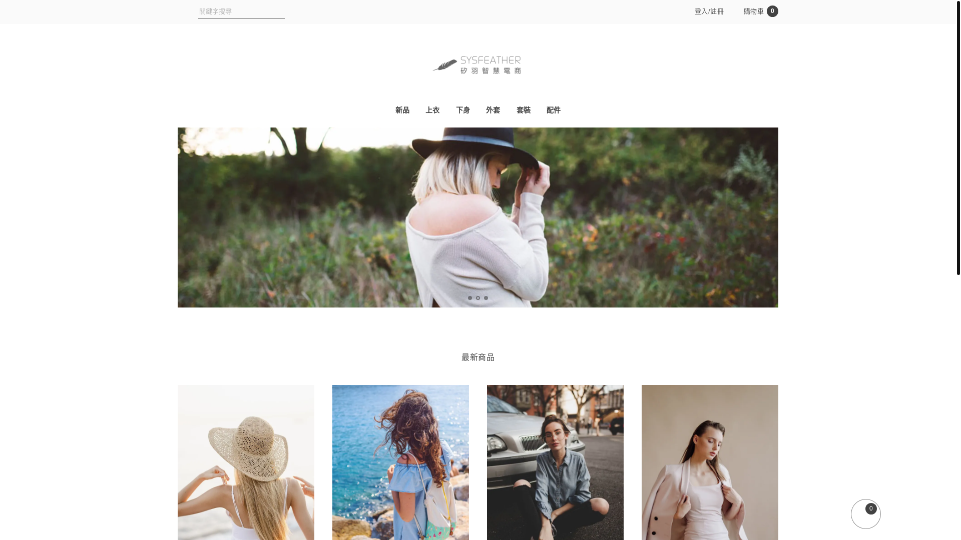 website screenshot of https://tiantianxin.tw/
