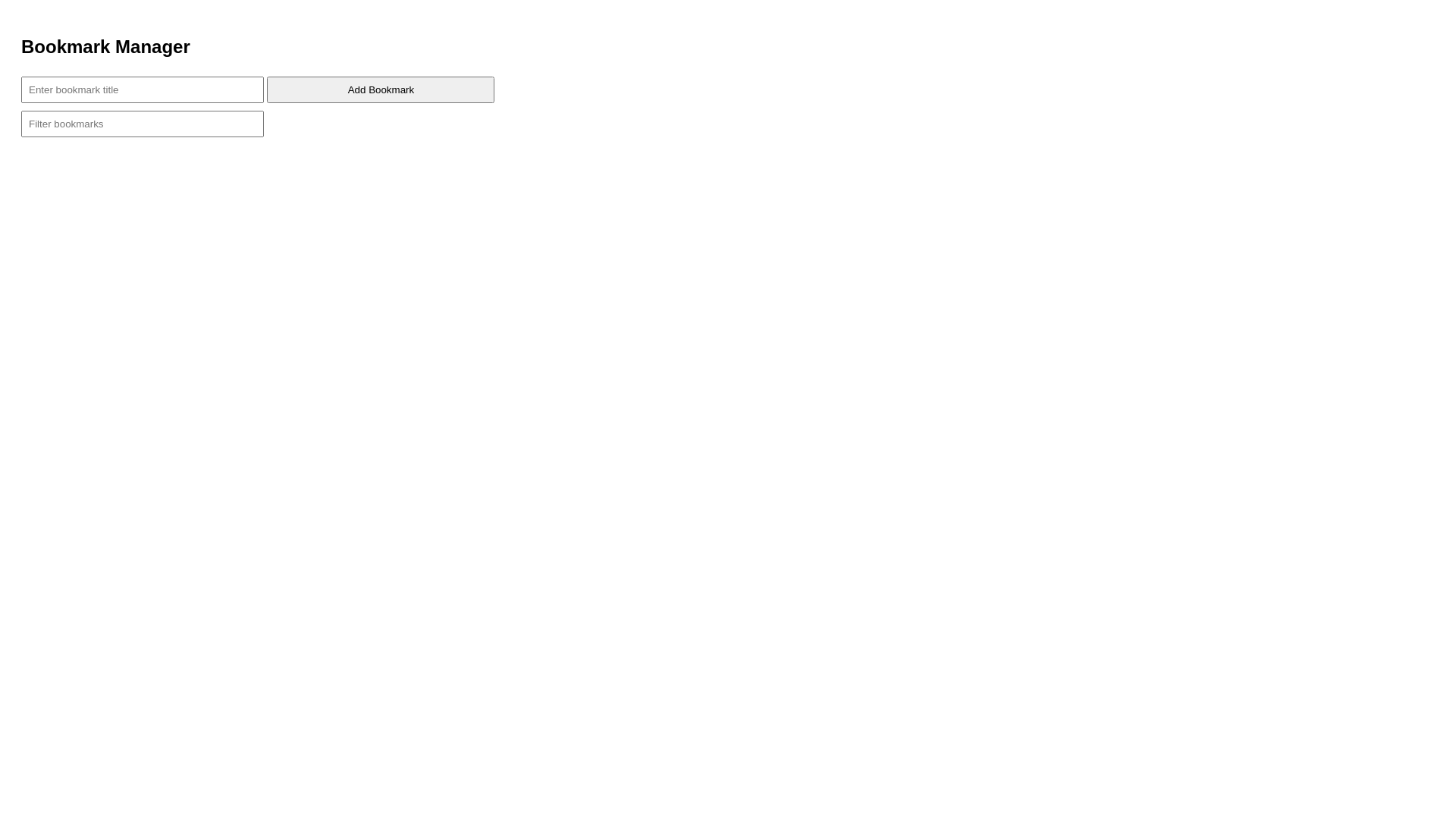 website screenshot of https://bookmark-manager-64p.pages.dev/
