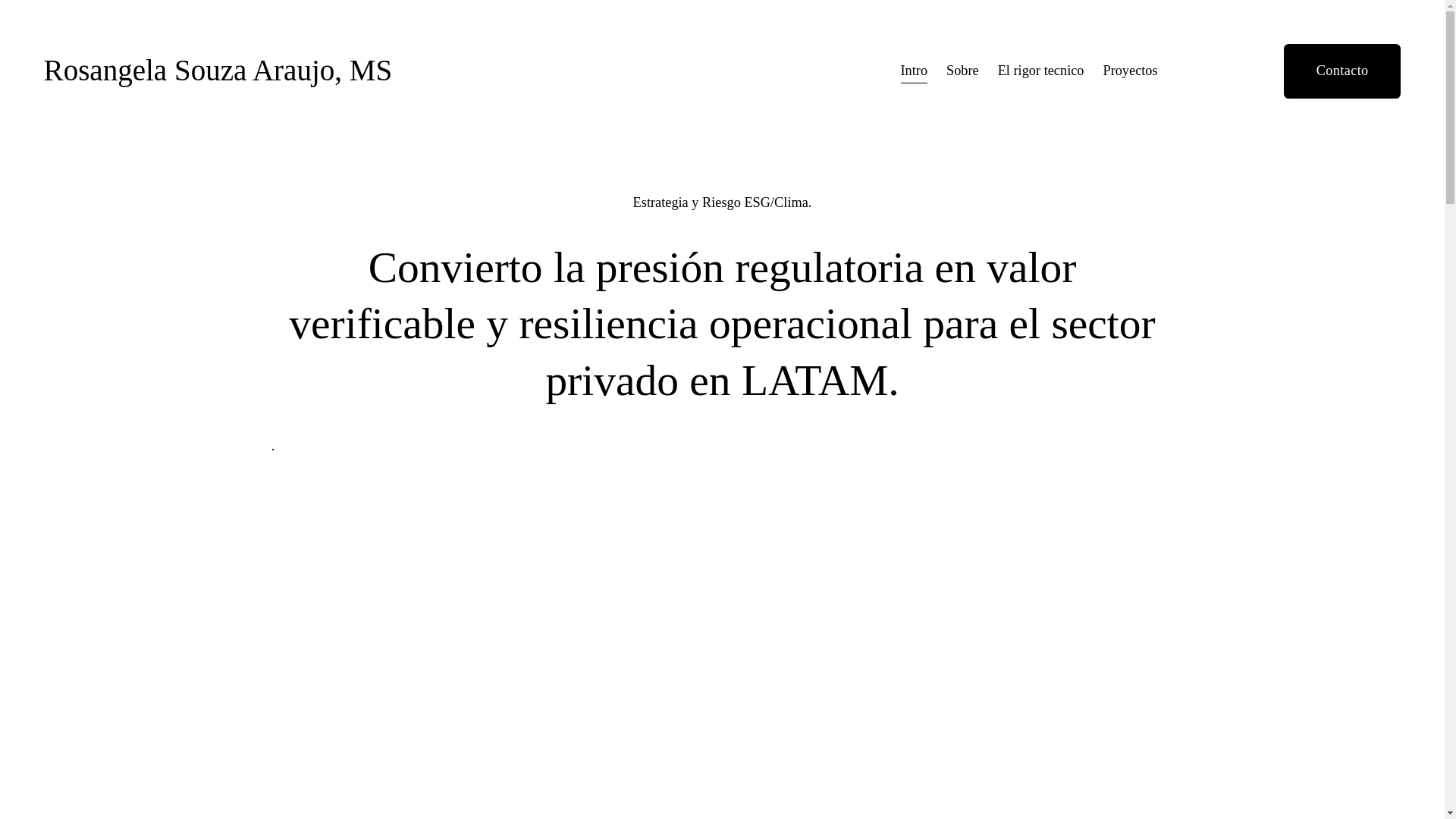 website screenshot of https://rosangelaaraujo.com/