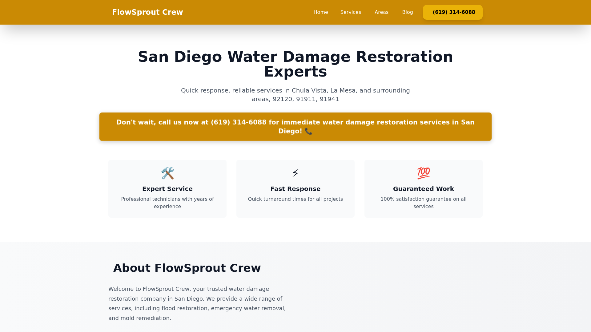 website screenshot of https://flowsproutcrew.pages.dev/