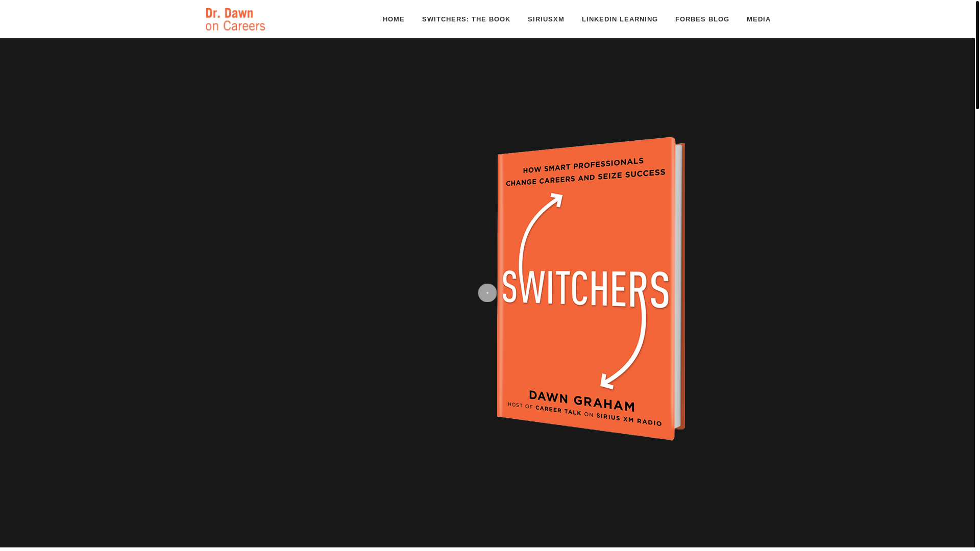 website screenshot of https://drdawnoncareers.com/