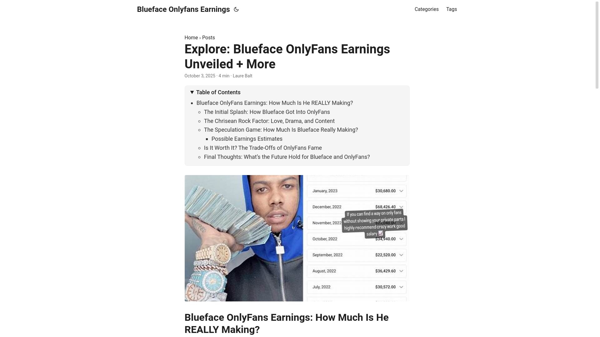 website screenshot of https://blueface-onlyfans-earnings.pages.dev/