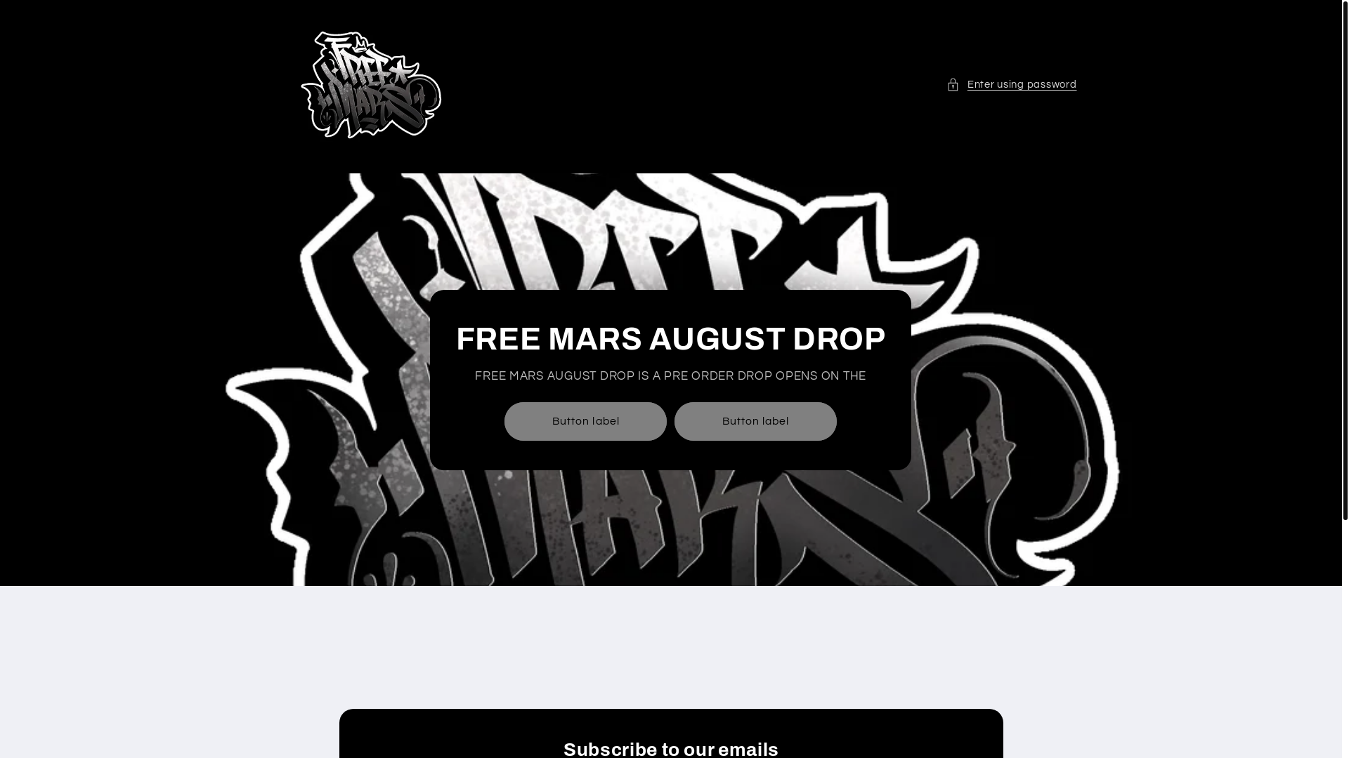 website screenshot of https://freemars.co.nz/