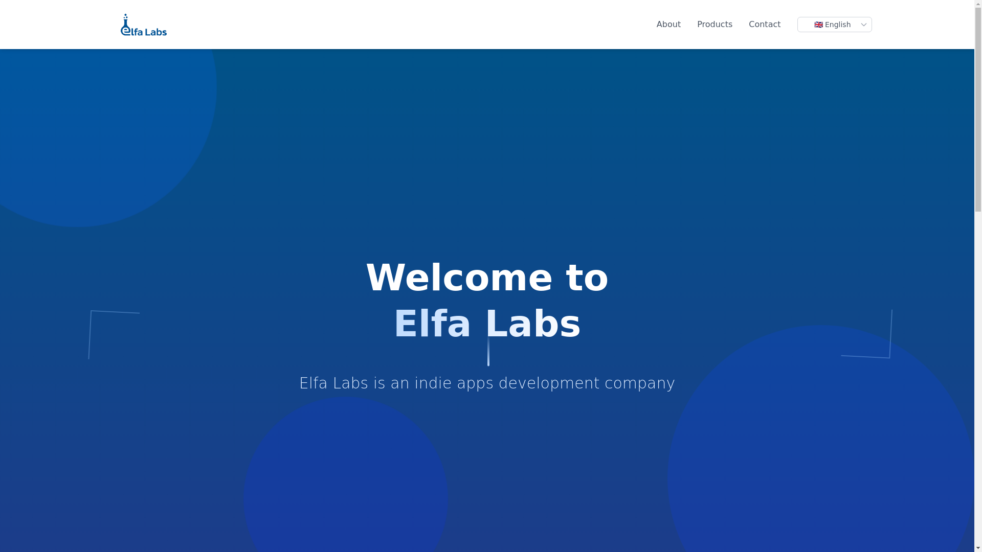 website screenshot of https://elfa-landing.pages.dev/