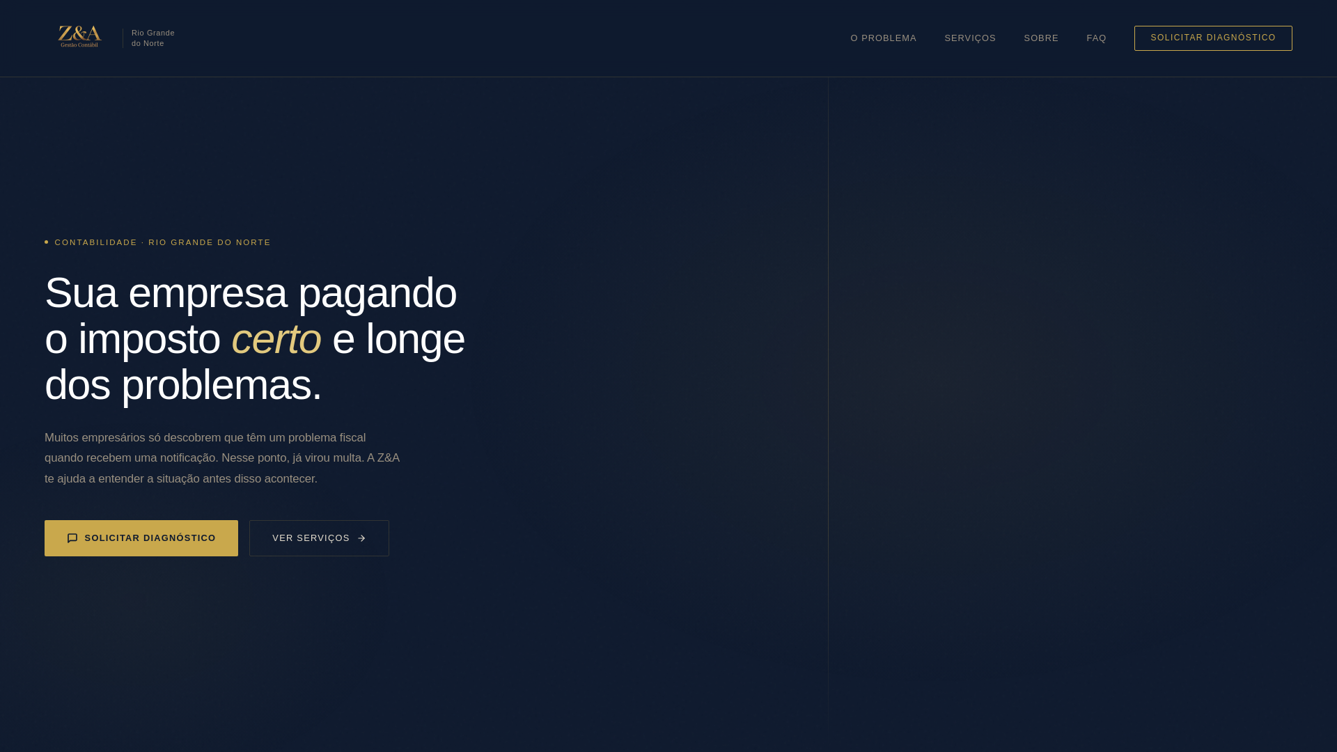 website screenshot of https://zeagestaocontabil.com.br/
