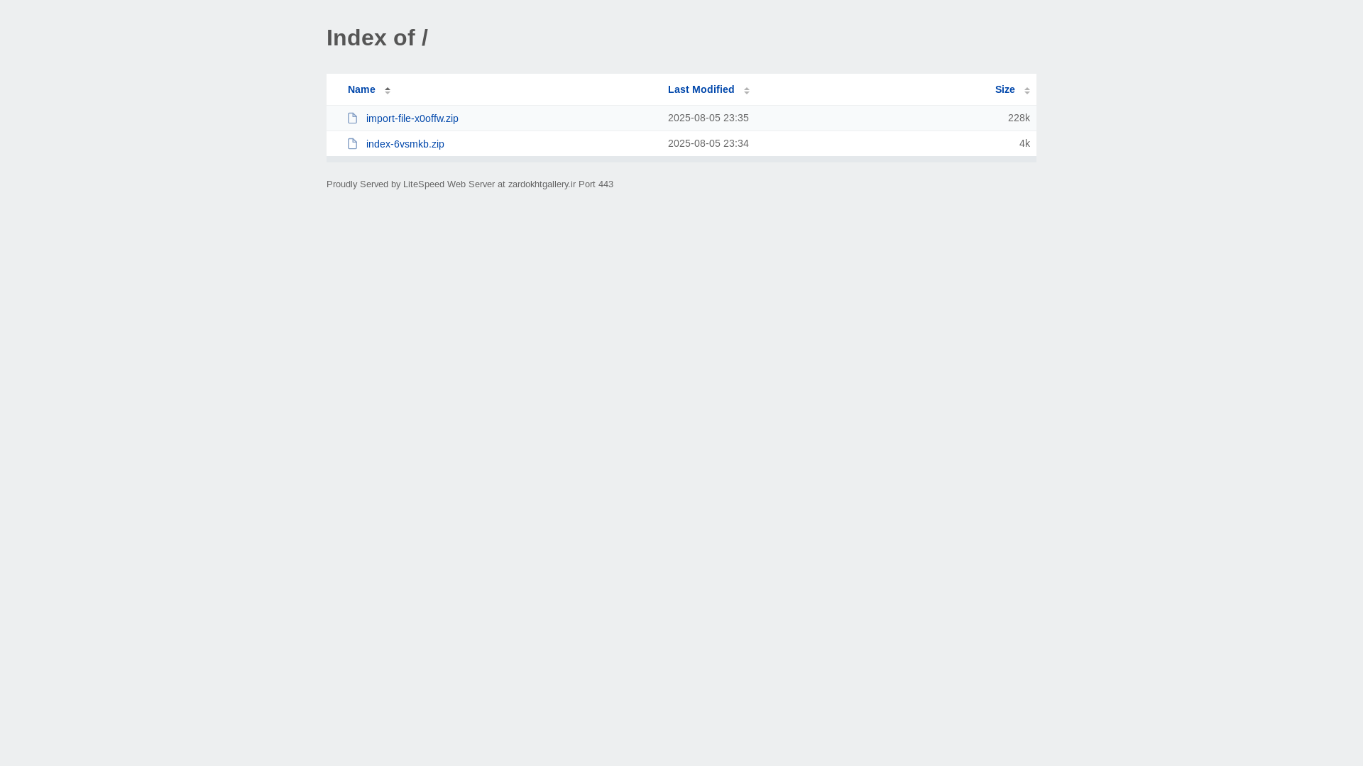 website screenshot of https://zardokhtgallery.ir/