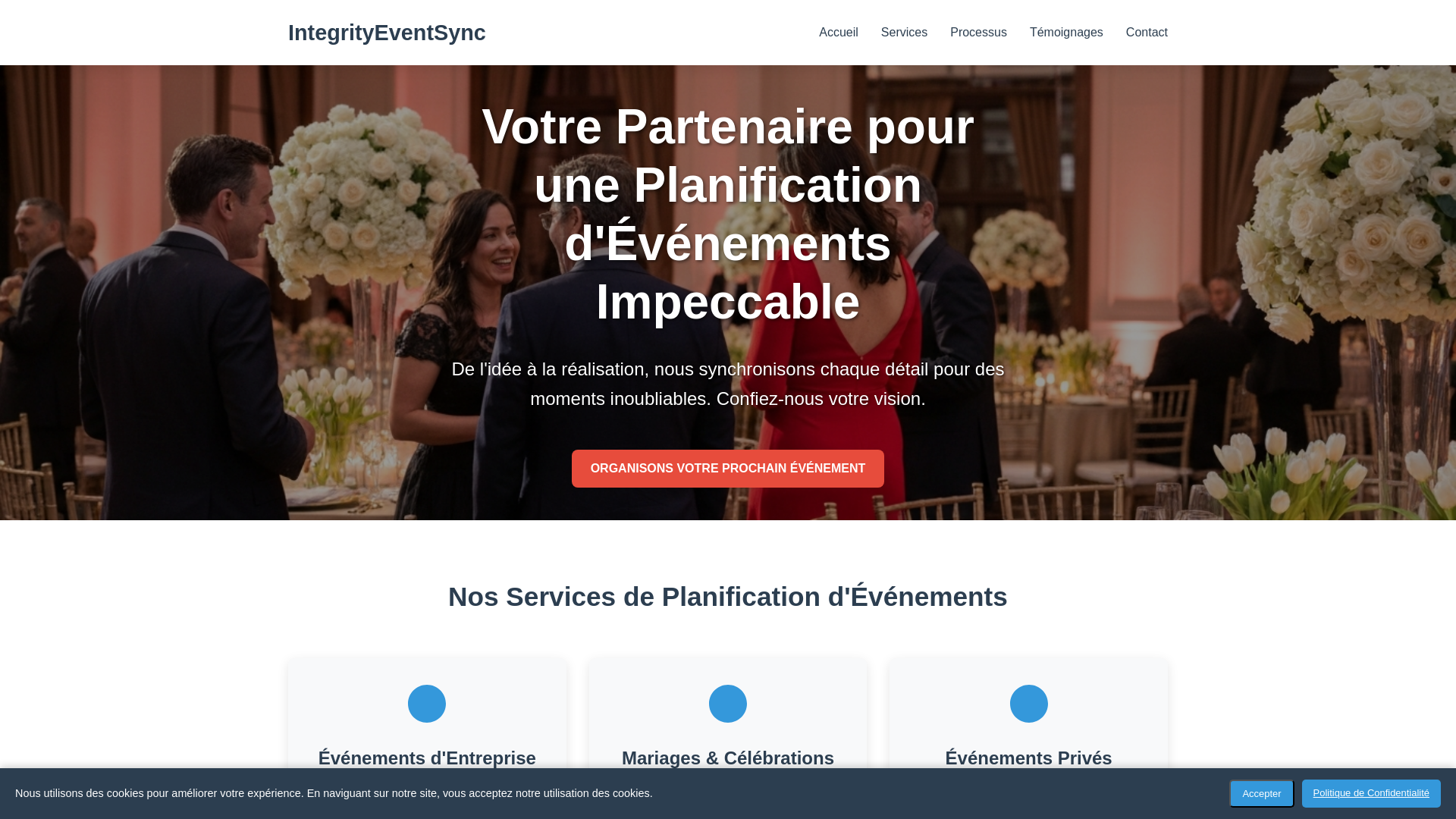 website screenshot of https://integrityeventsync.cyou/