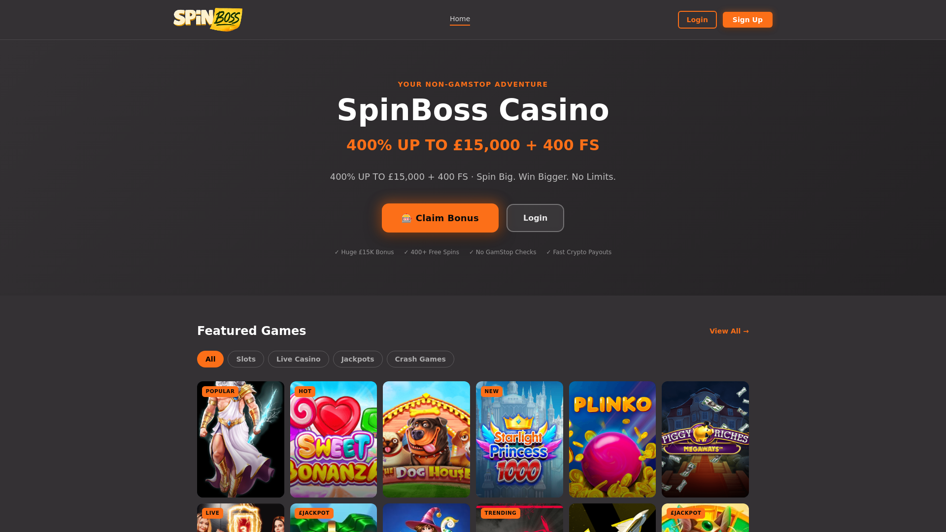 website screenshot of https://spinboss-casino-2-uk.pages.dev/