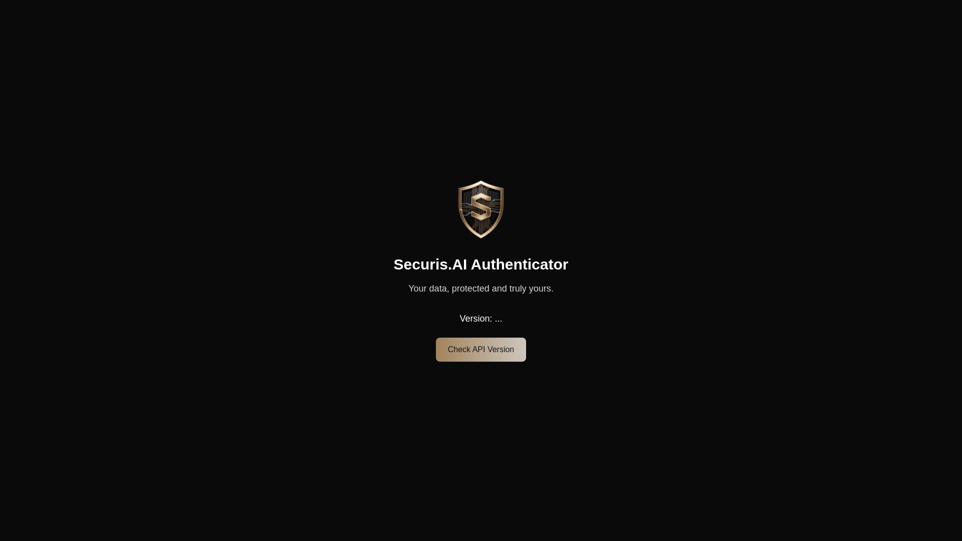 website screenshot of https://securis-auth.pages.dev/