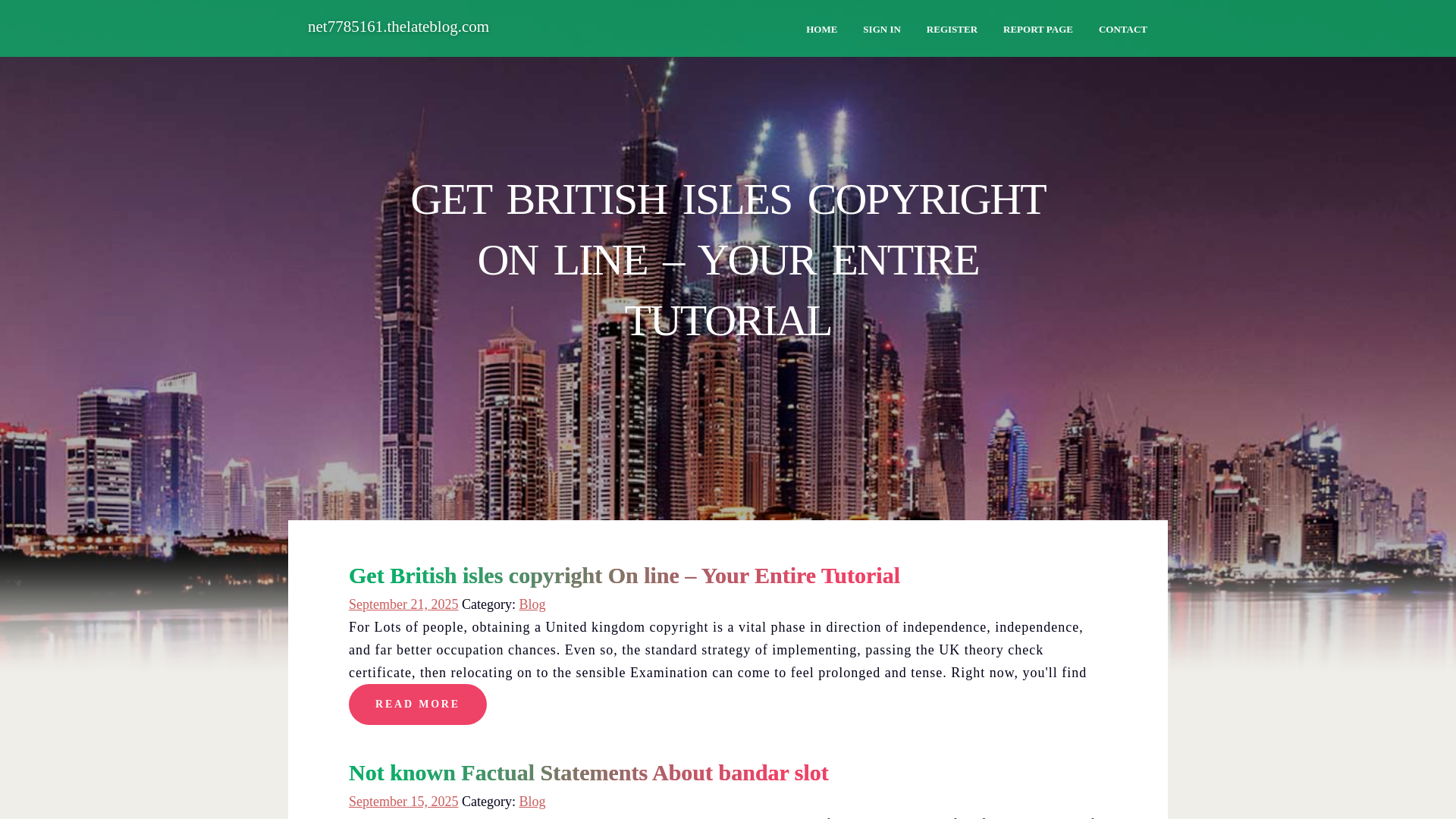 website screenshot of https://net7785161.thelateblog.com