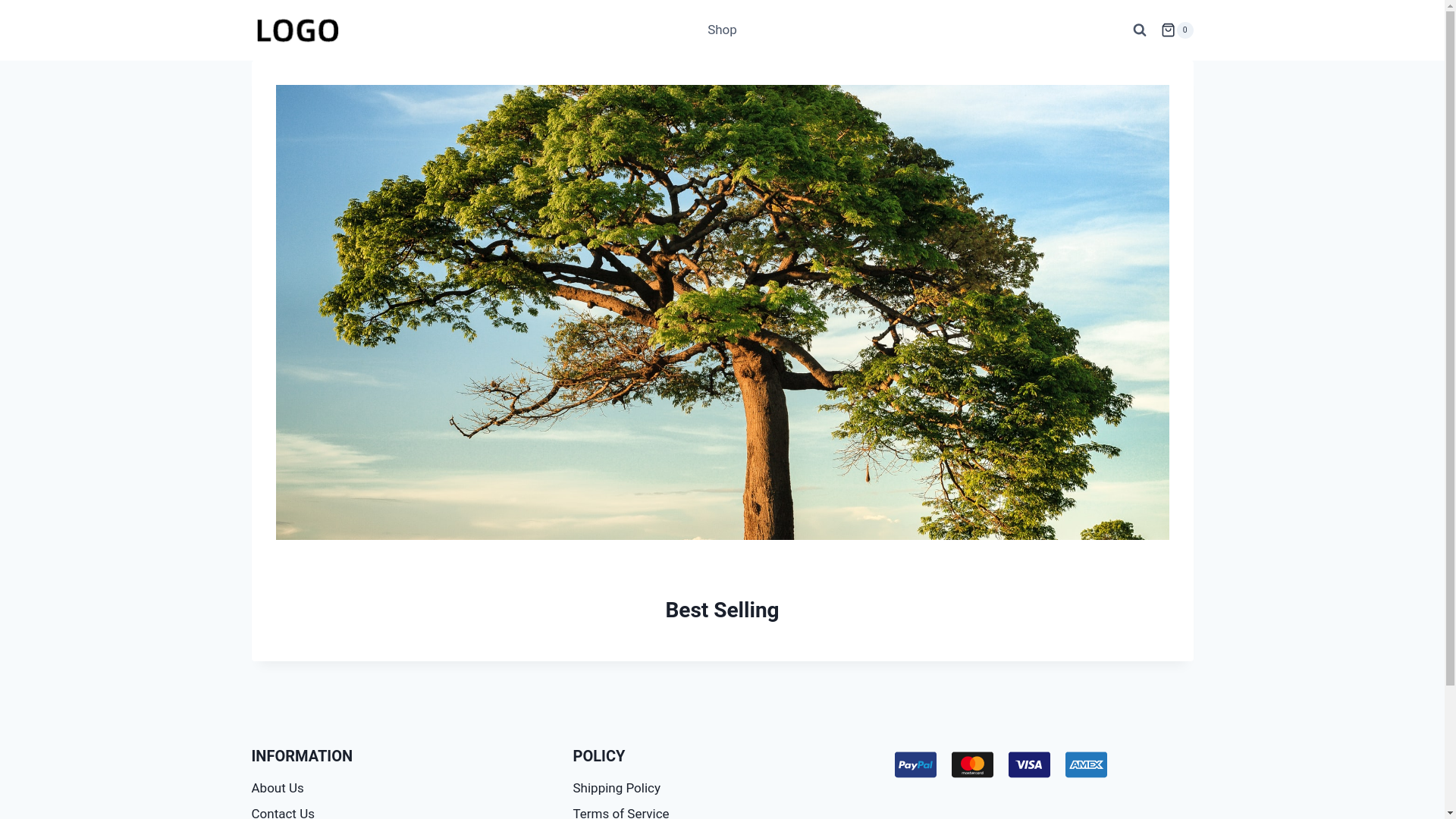 website screenshot of https://betterhardwareshop.com/