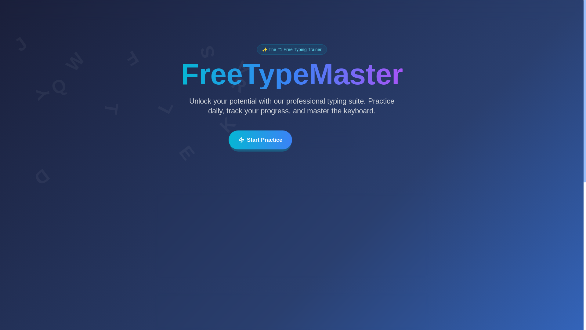 website screenshot of https://freetypemaster.com/