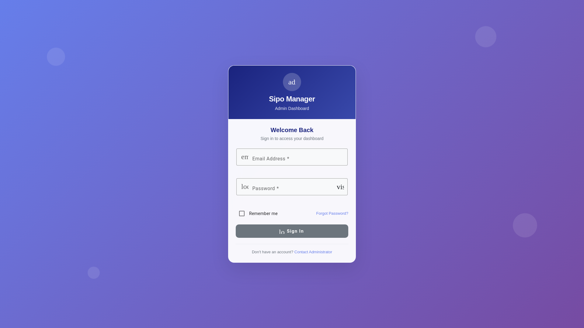 website screenshot of https://sipo-manager.pages.dev/
