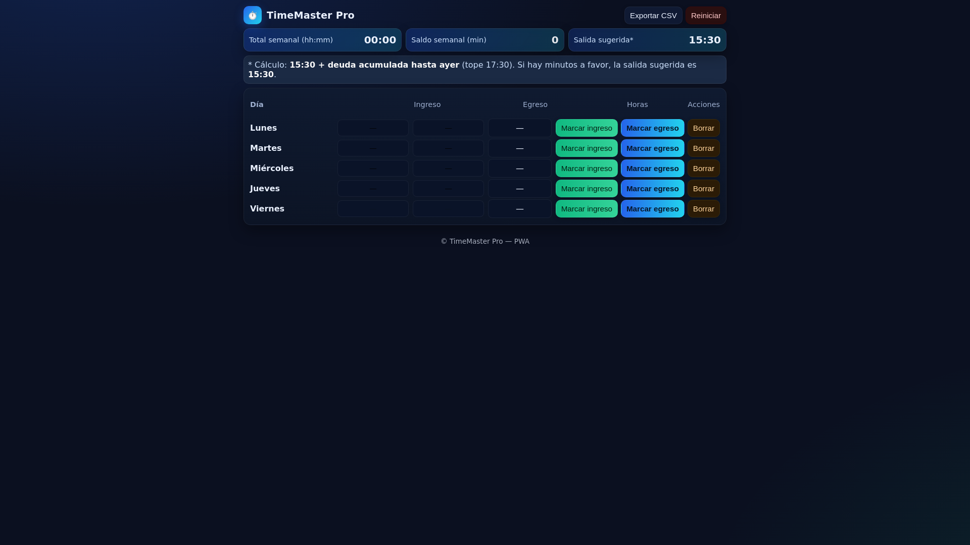 website screenshot of https://timeweek.pages.dev/