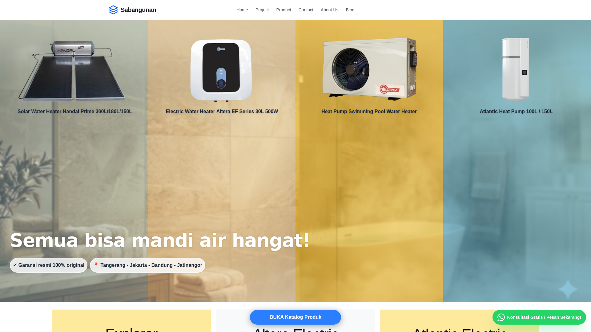 website screenshot of https://sabangunan.com/