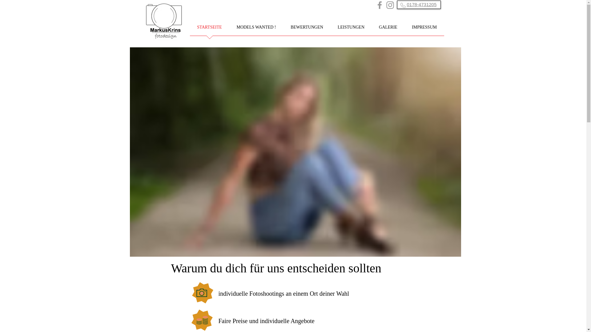 website screenshot of https://fuerimmerfestgehalten.de/