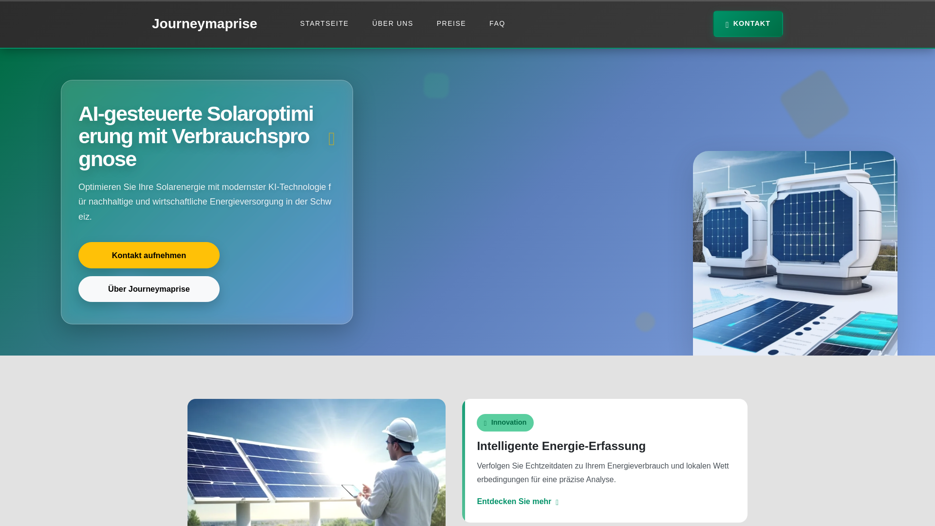 website screenshot of https://journeymaprise.com/