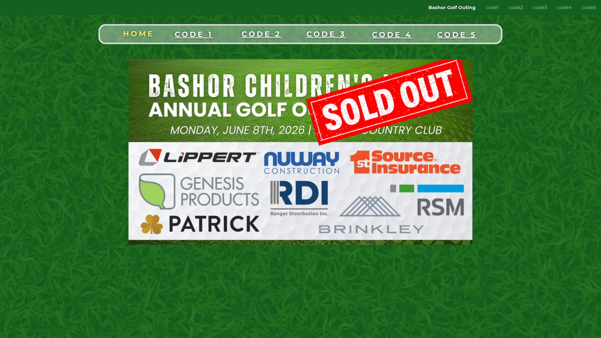 website screenshot of https://bashorgolfouting.com/