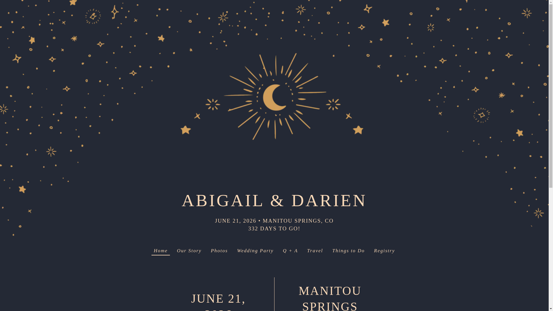 website screenshot of https://evanskinnewedding.com/