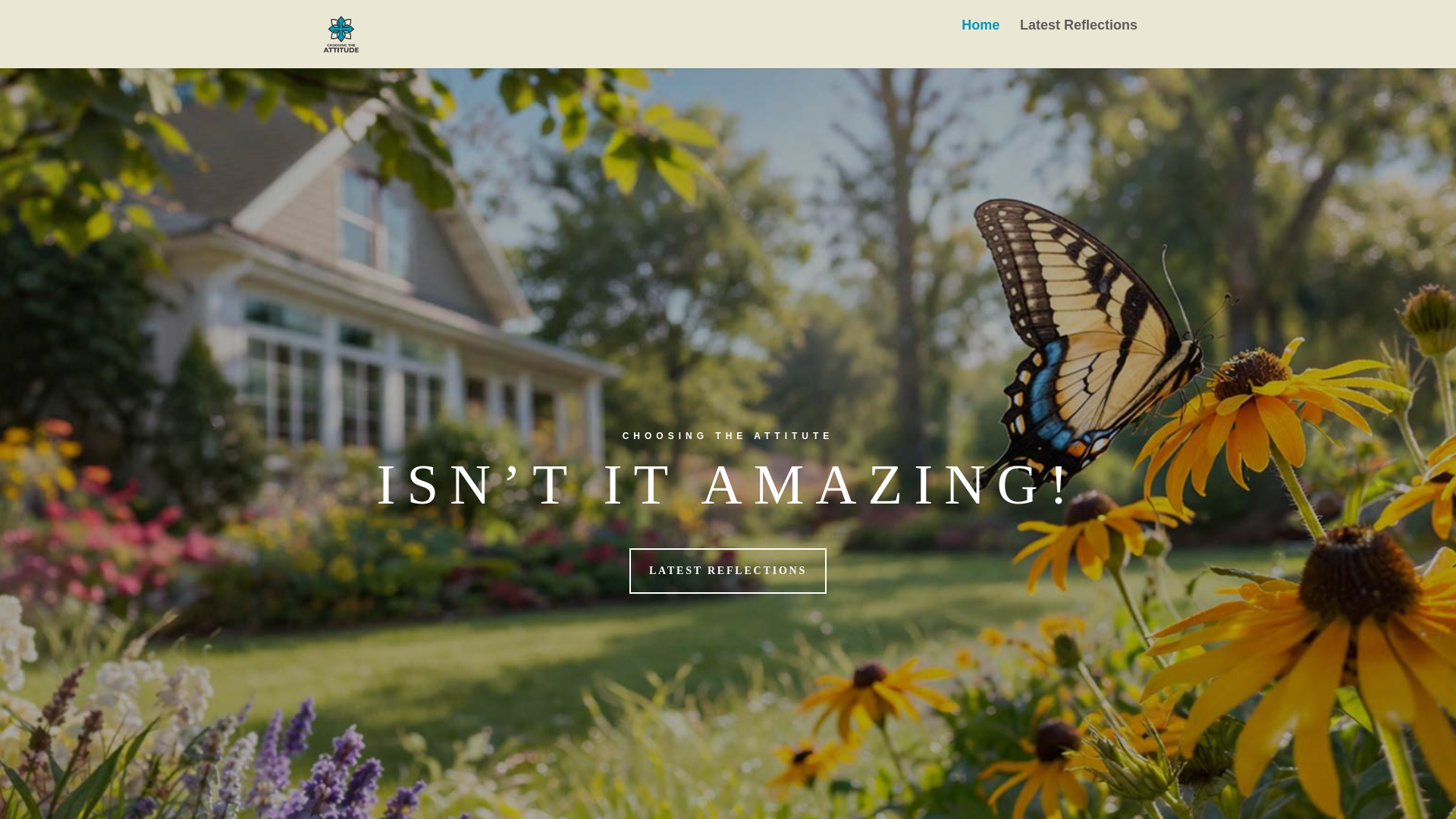website screenshot of https://choosingtheattitude.com