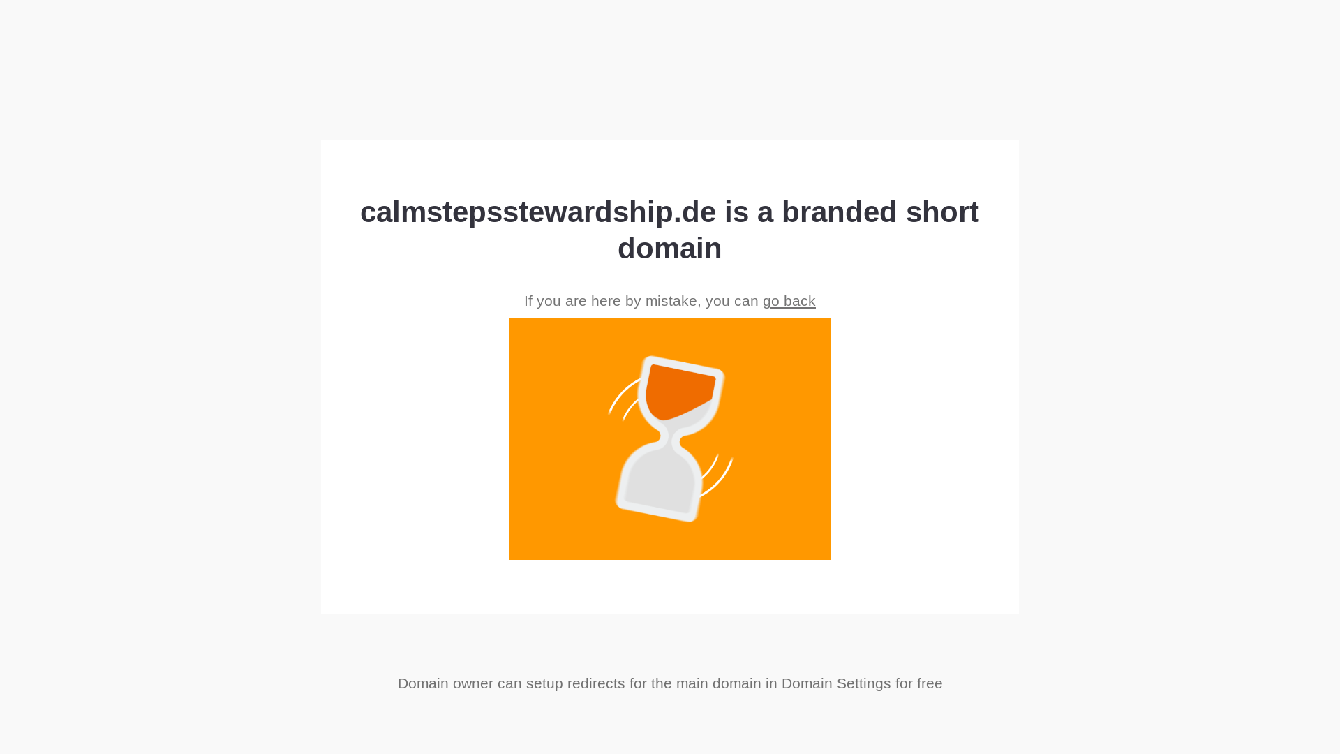 website screenshot of https://calmstepsstewardship.de/