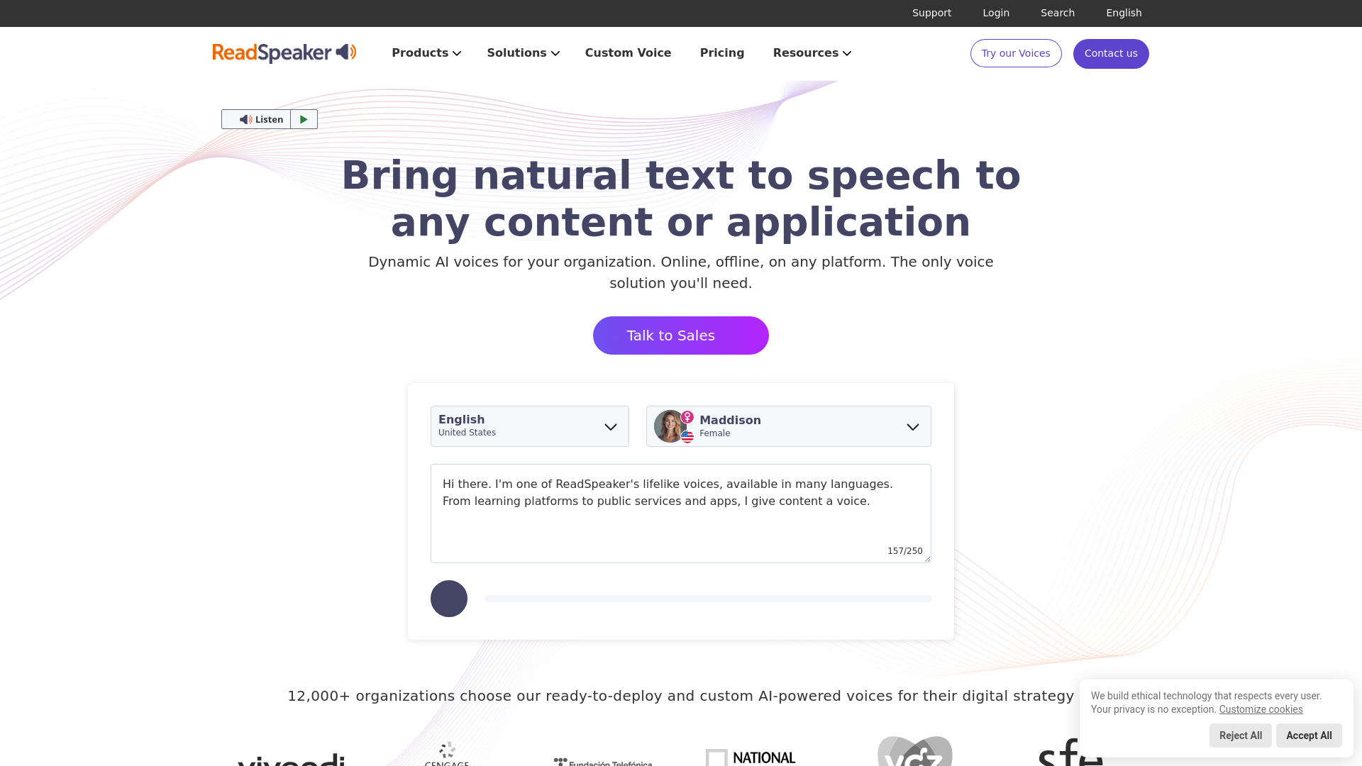 website screenshot of https://cdn-na.readspeaker.com