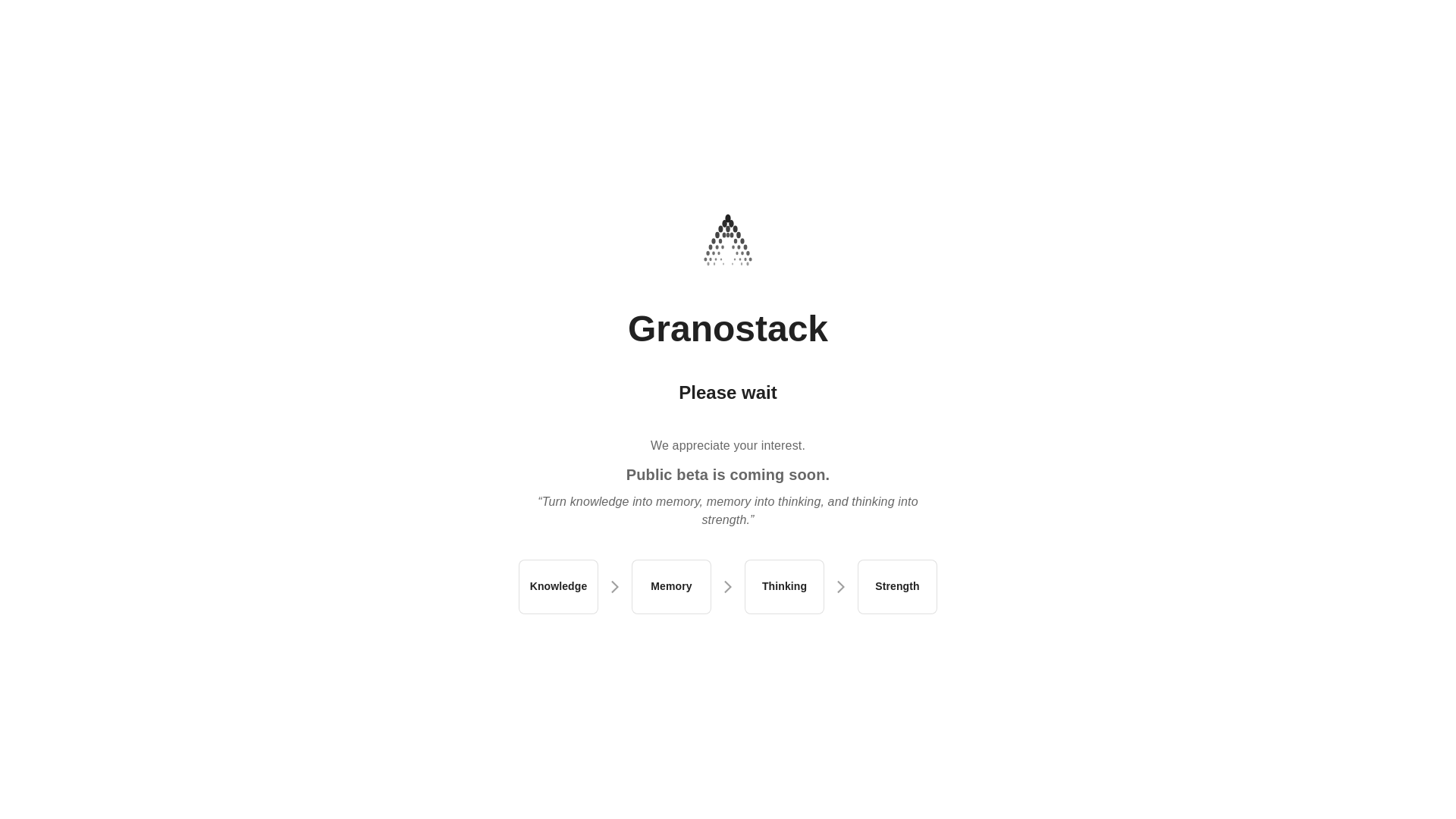 website screenshot of https://granostack-com.pages.dev/