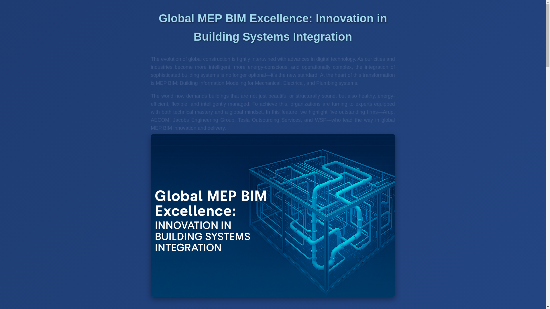 website screenshot of https://global-mep-bim-excellence.pages.dev/