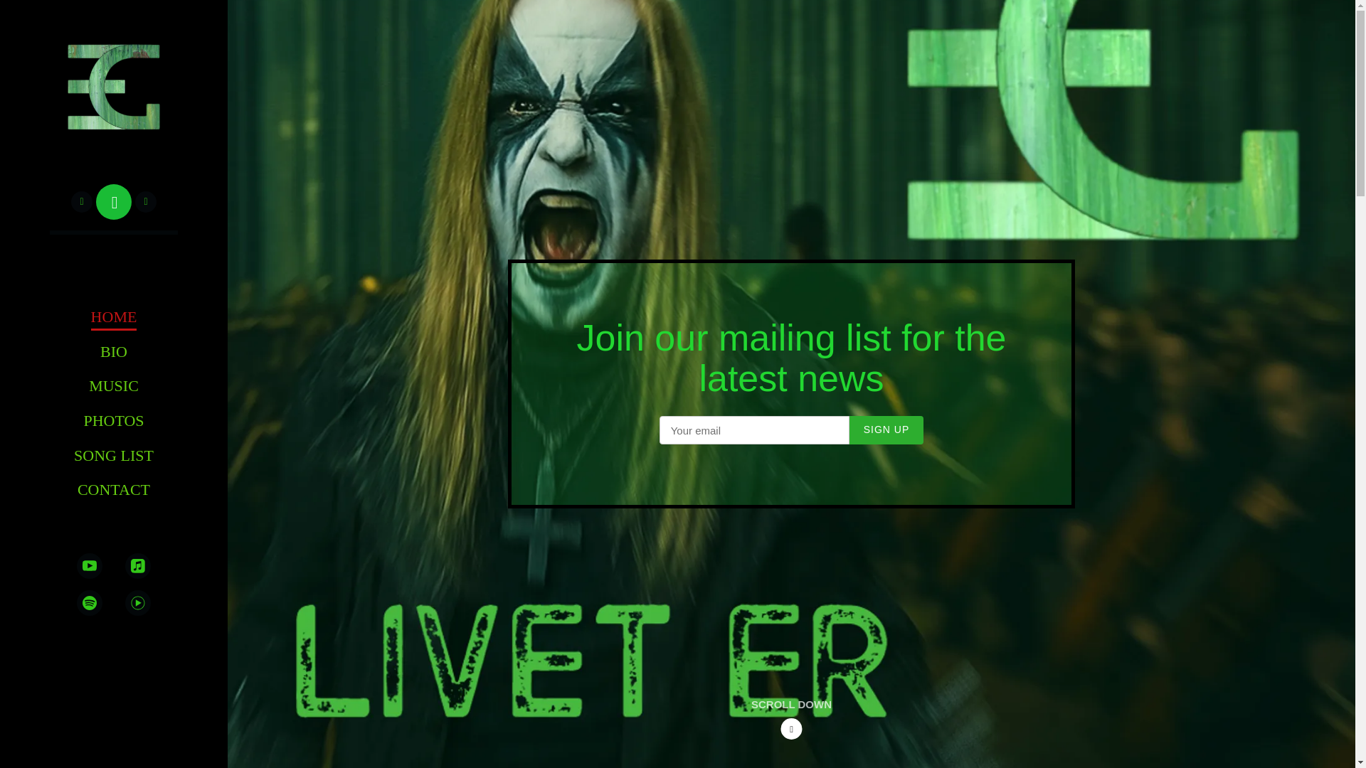 website screenshot of https://epilepticgreen.com/