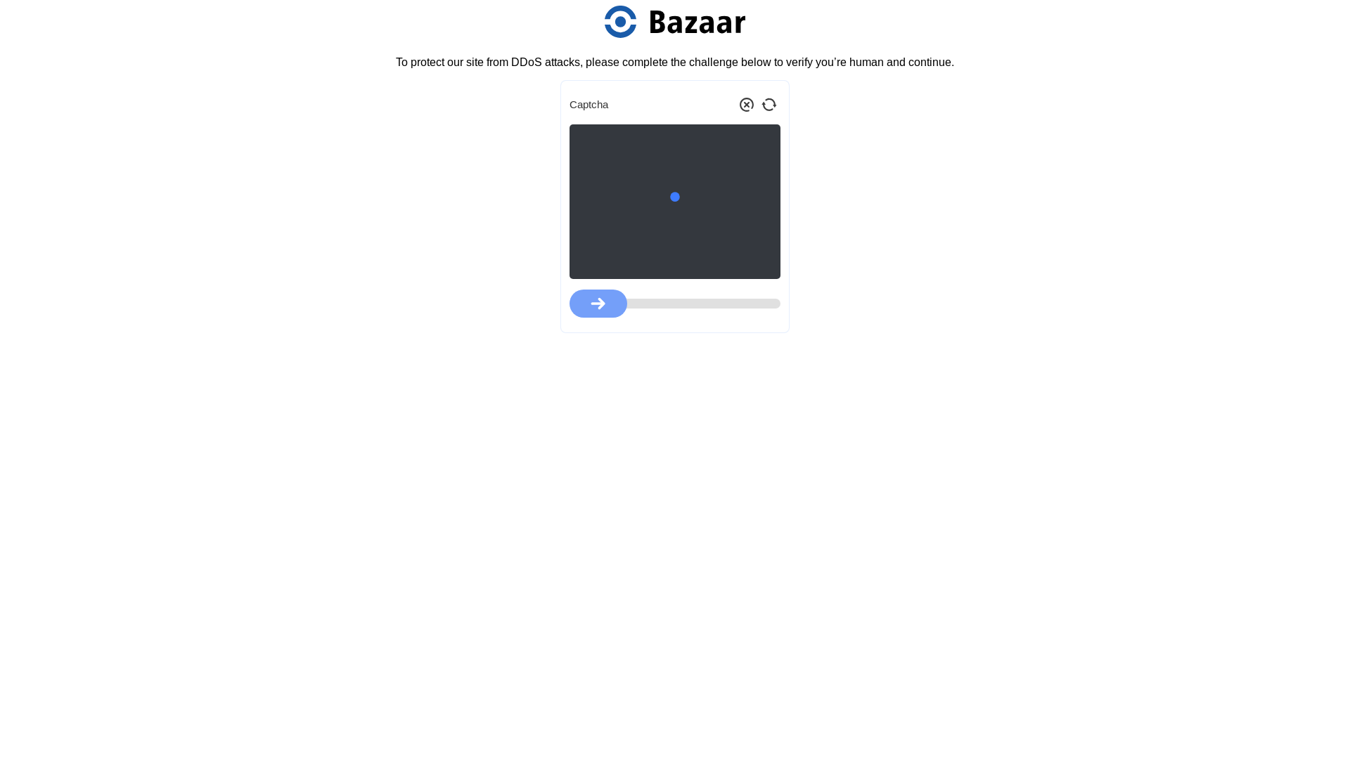 website screenshot of https://bazaar.bz/