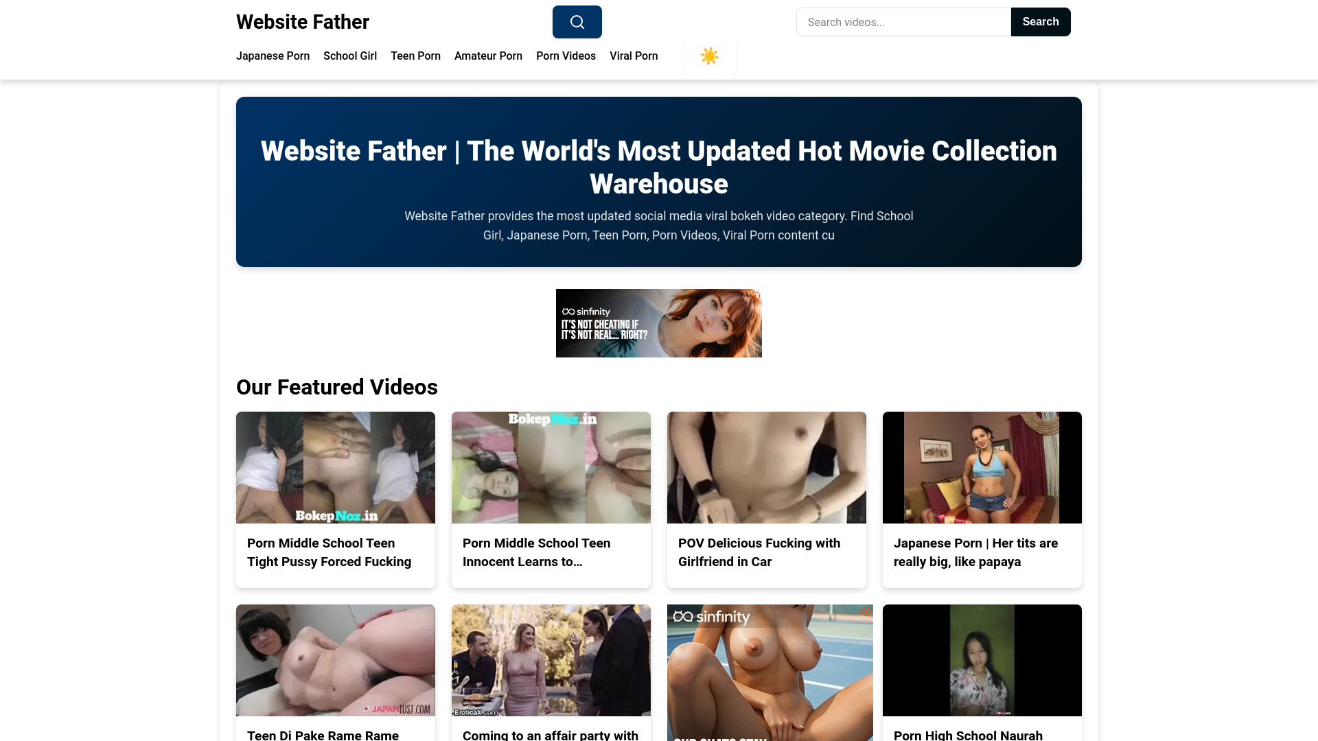 website screenshot of https://websitefather.pages.dev/