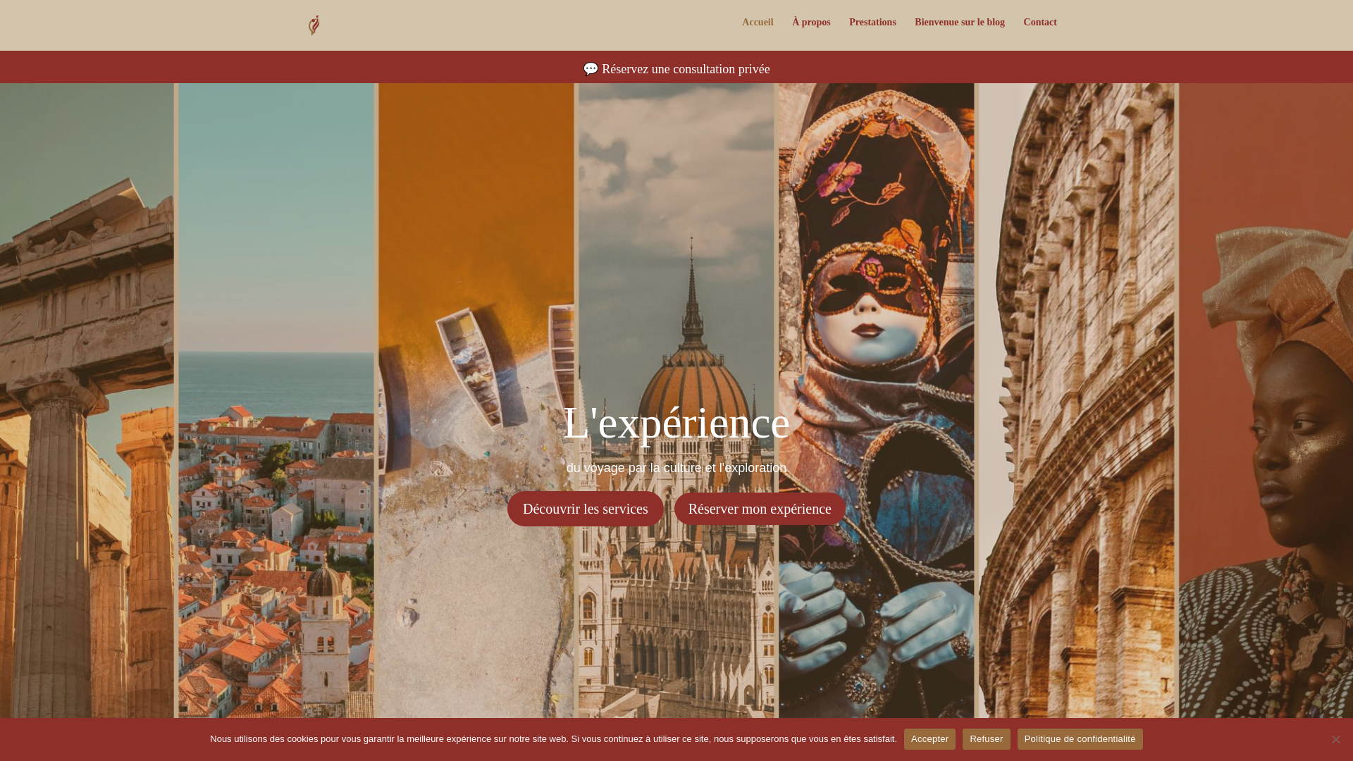 website screenshot of https://atelier-exploratrice.com/