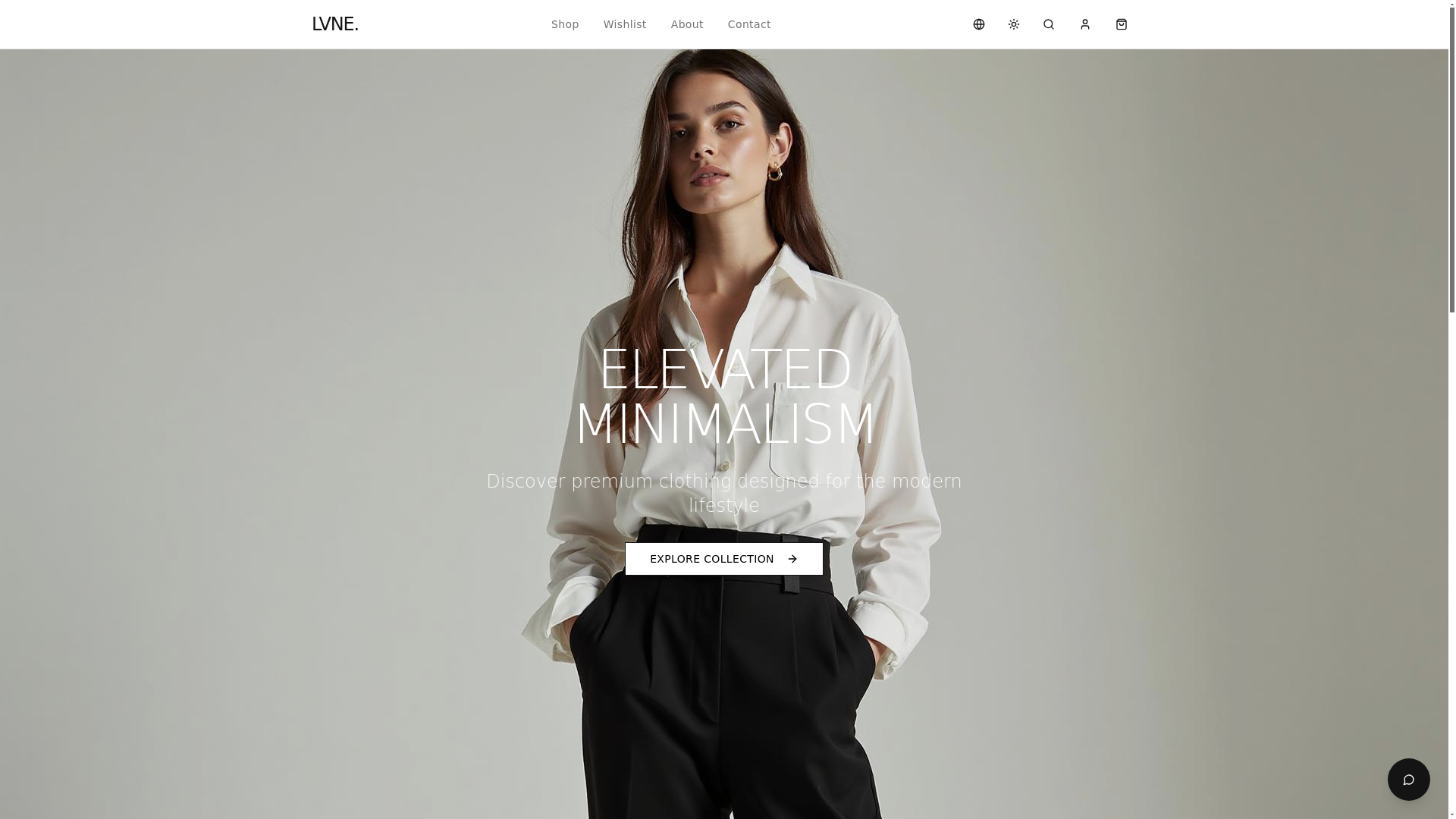 website screenshot of https://lvne.ch/