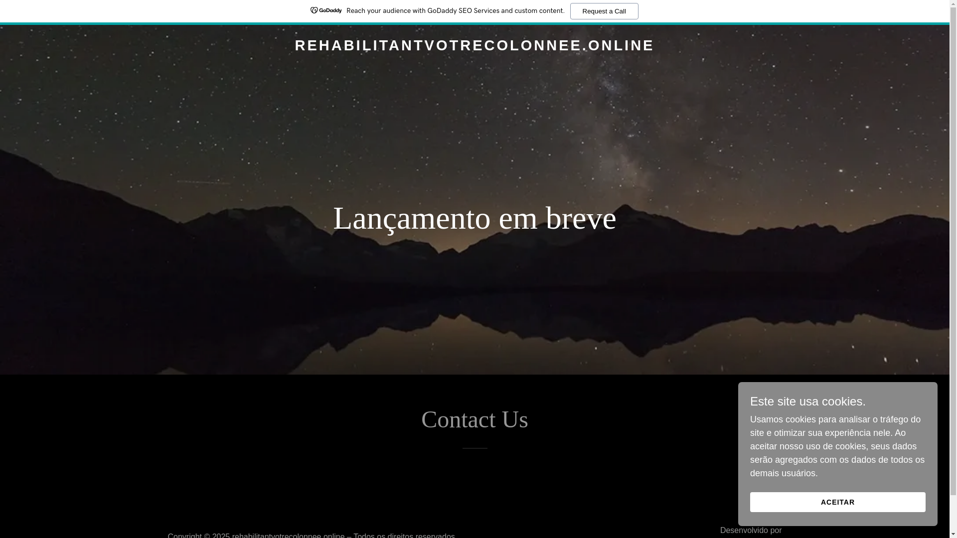 website screenshot of https://rehabilitantvotrecolonnee.online/