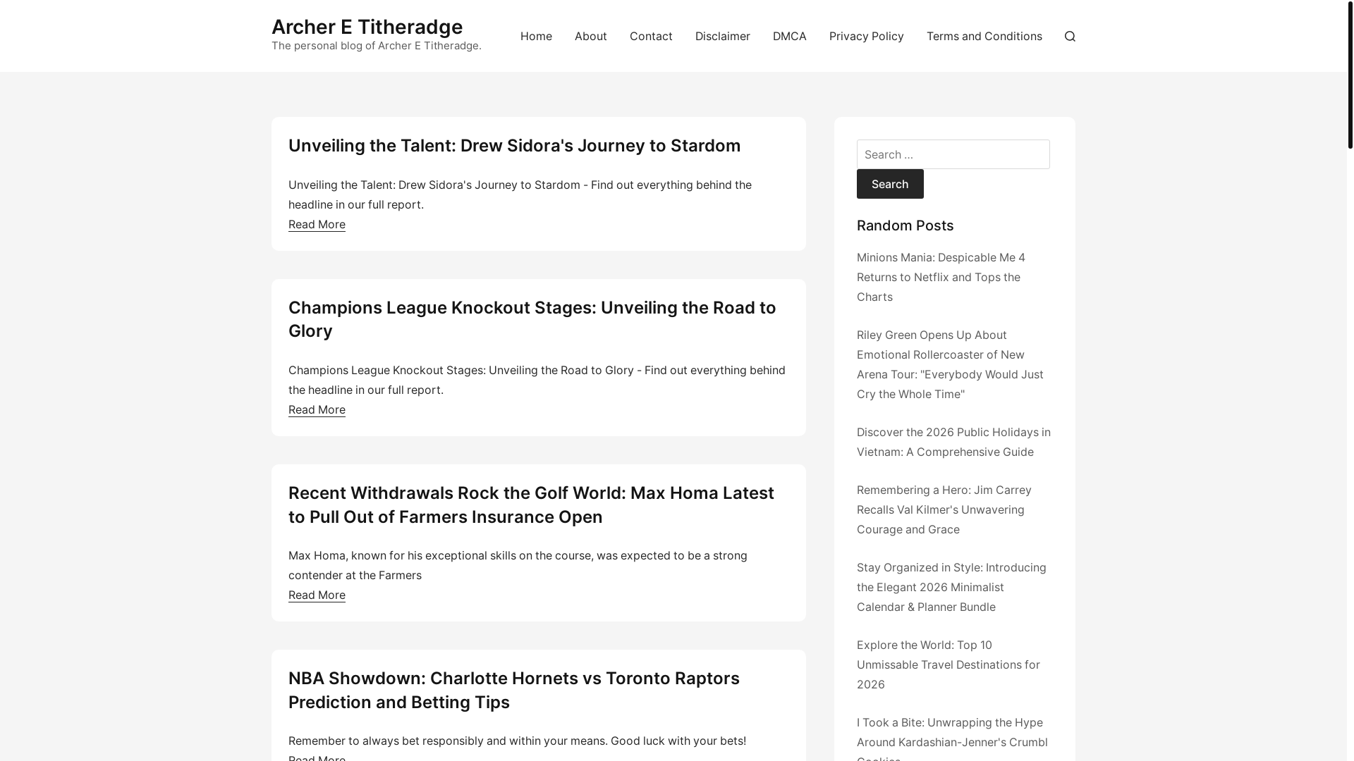 website screenshot of https://archeretitheradge.pages.dev/